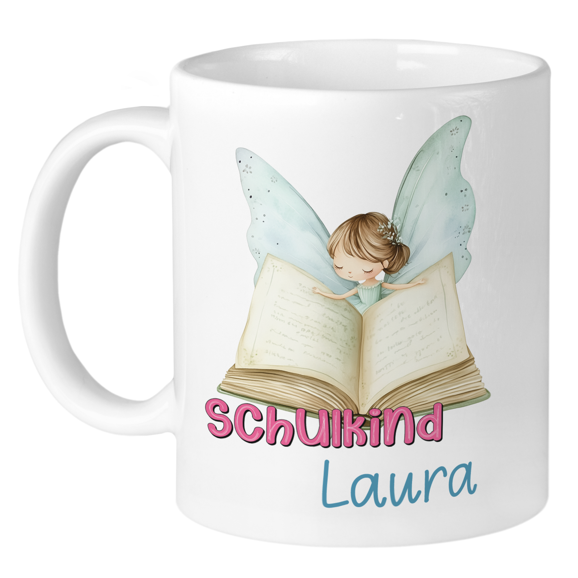 Personalisierte Tasse Schulkind mit Wunschnamen