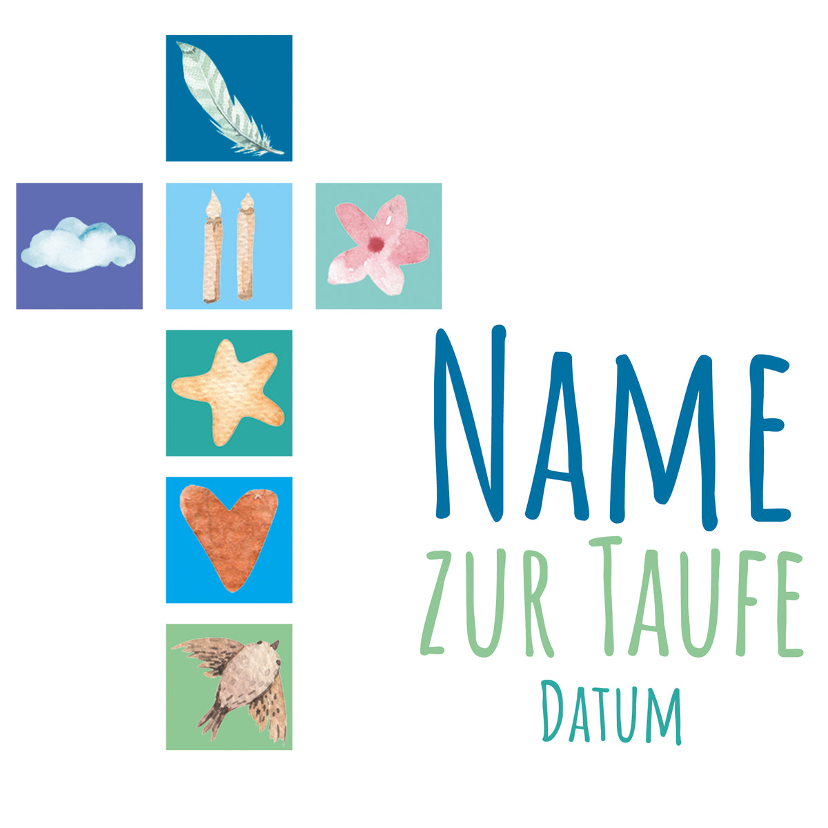 Spardose zur Taufe