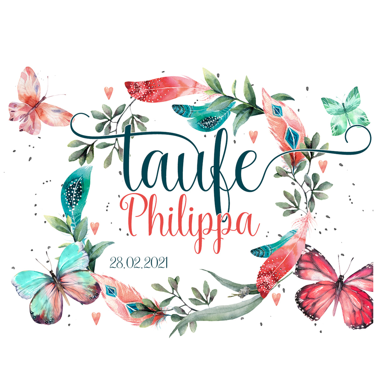 Spardose Taufe