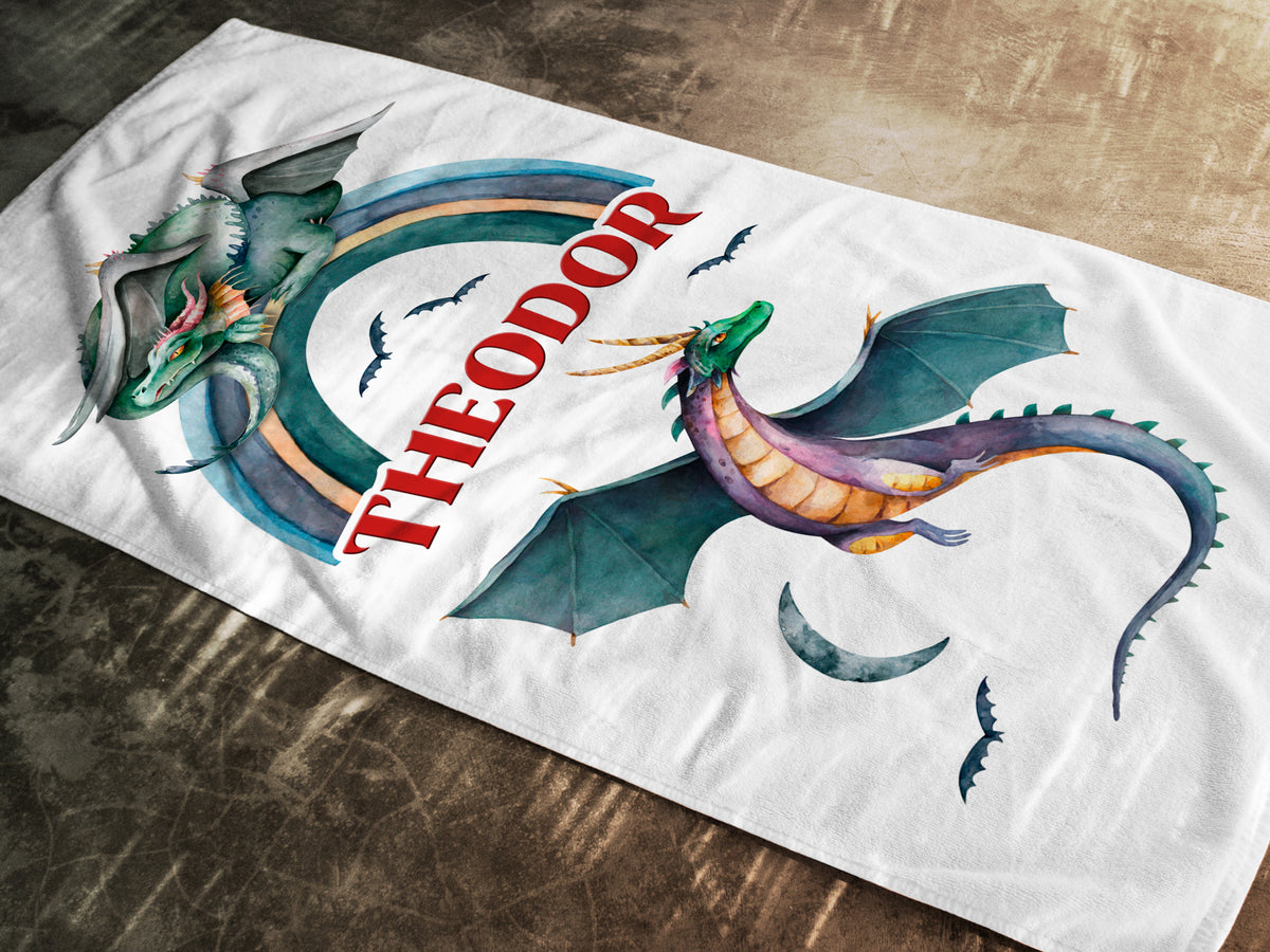 Handtuch Drache