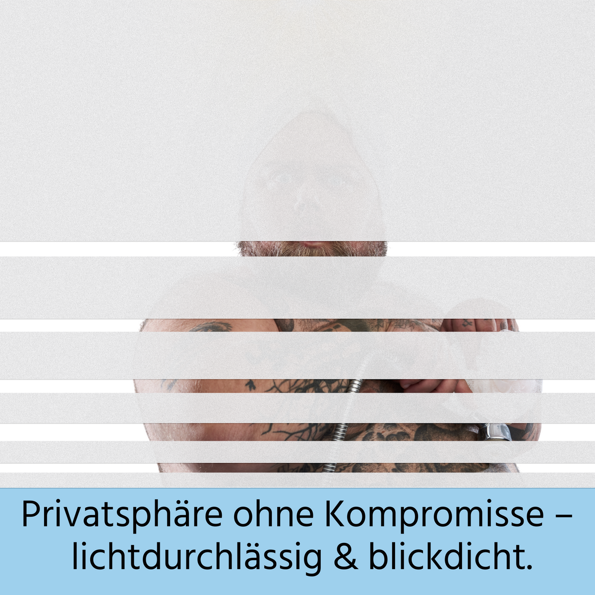 Fensterfolie Streifen Design