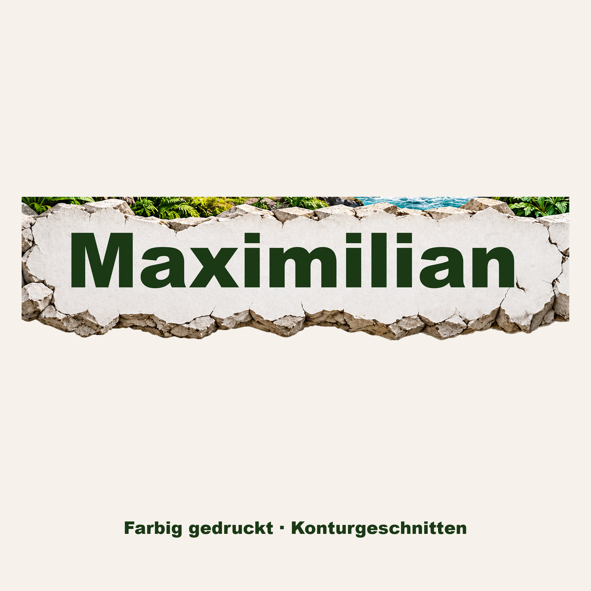 Dinosaurier-Wandtattoo Motiv 3 – Schnittkontur