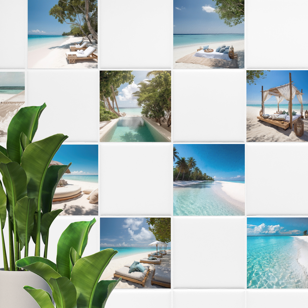 Fliesenaufkleber Strand und Urlaub