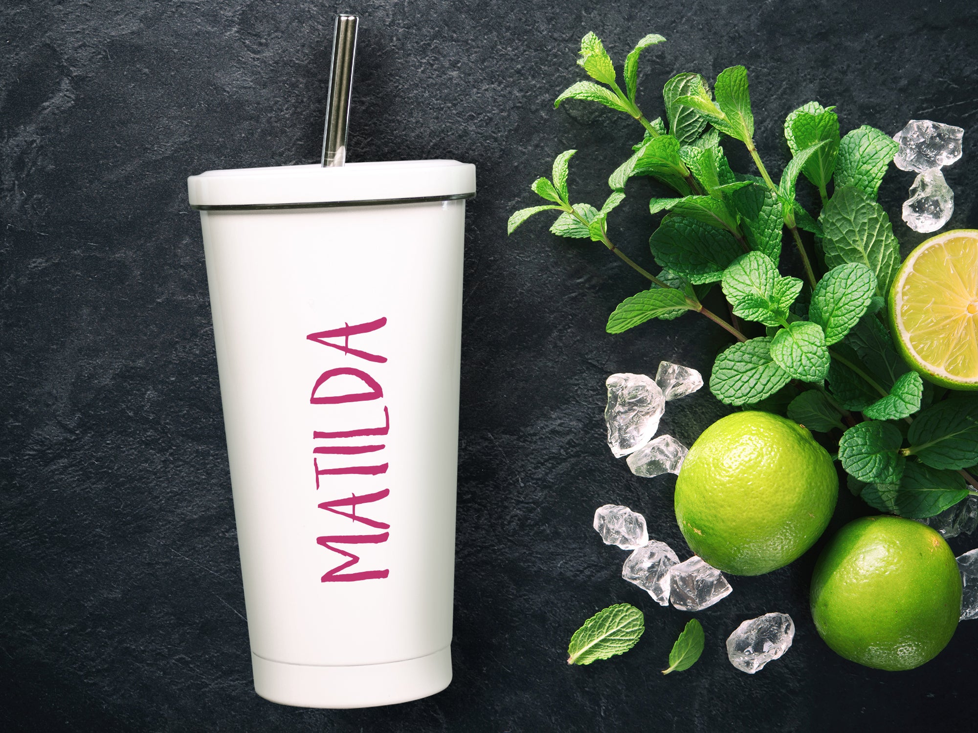 Trinkbecher mit Namen