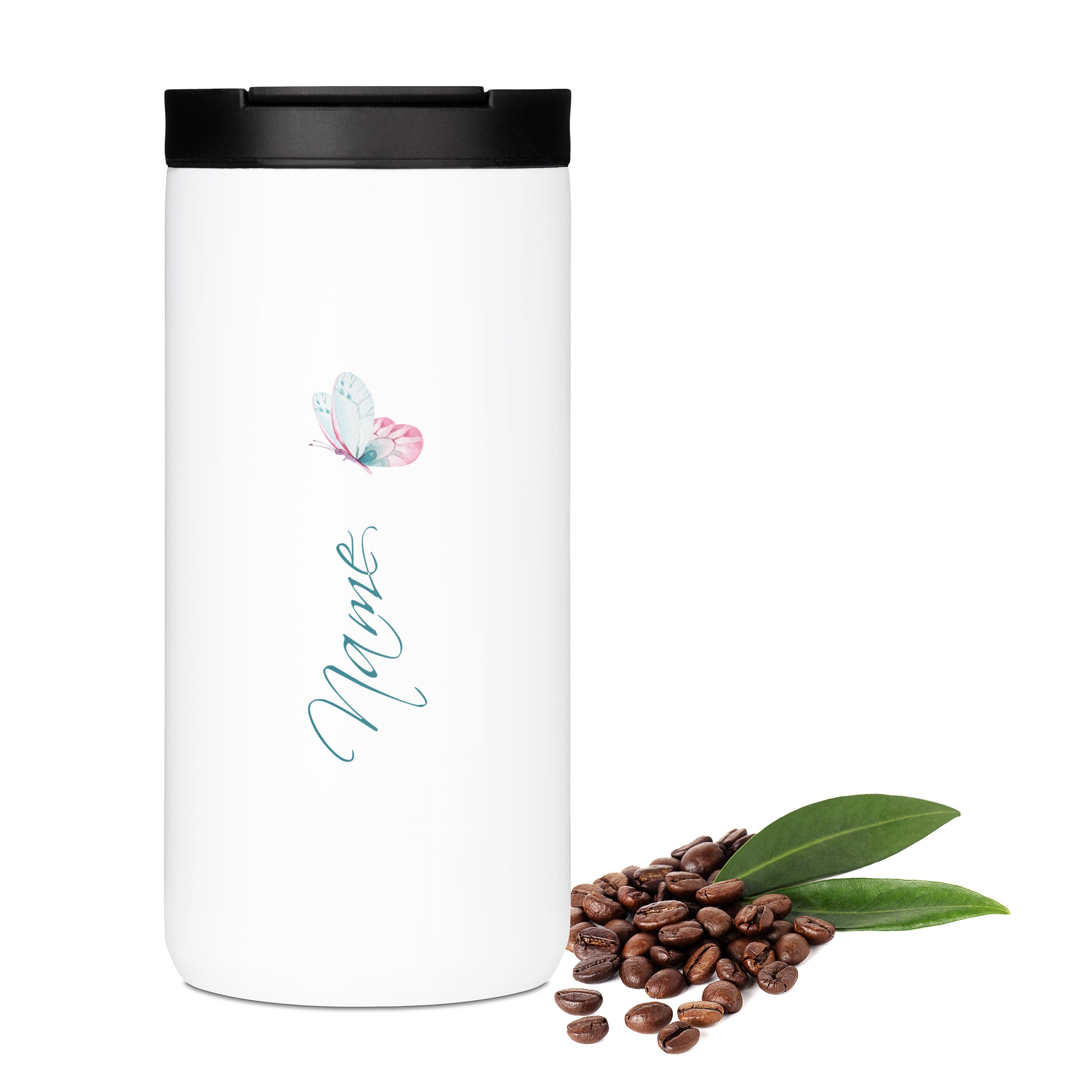 Kaffeebecher mit Schmetterling