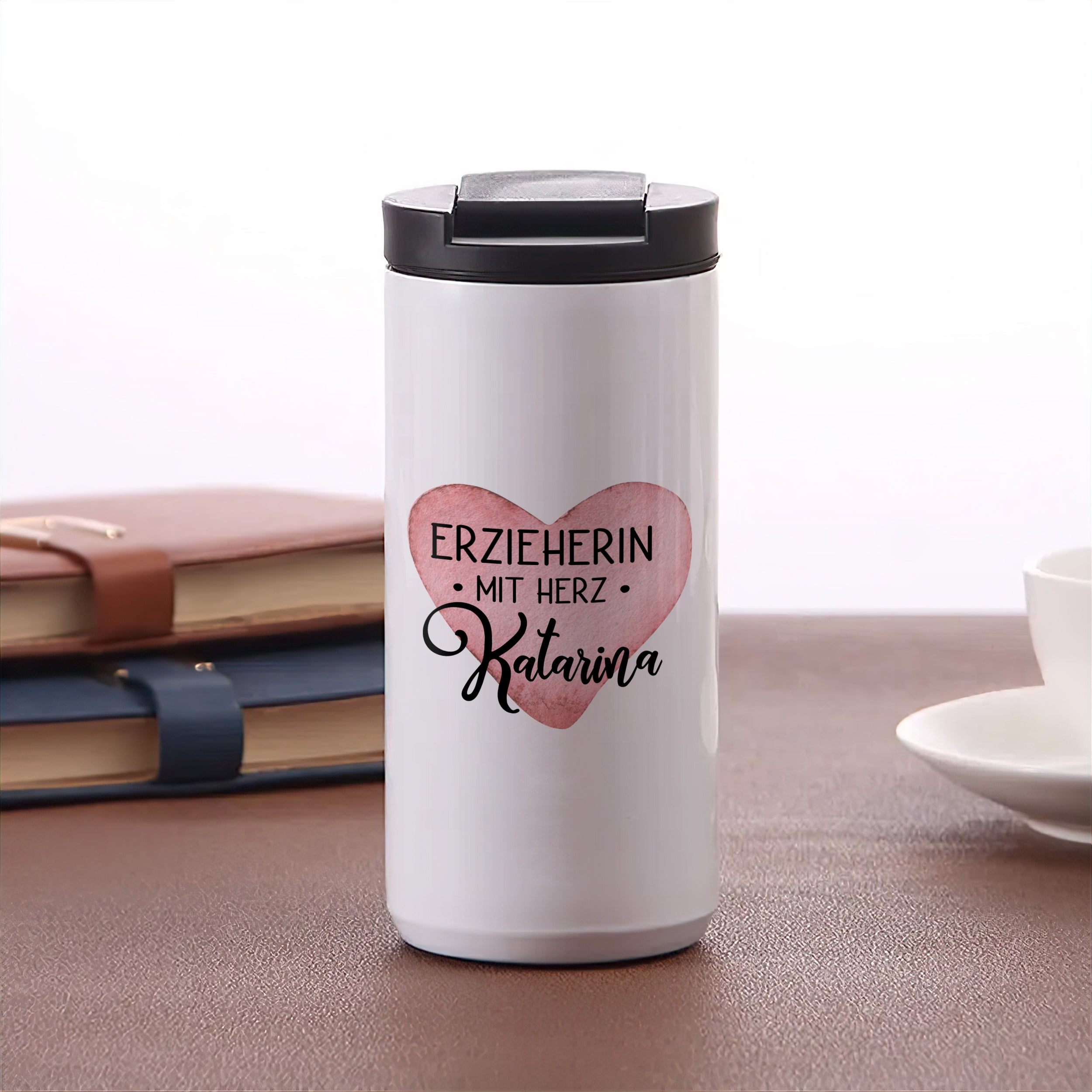 Kaffeebecher Erzieherinnen mit Herz