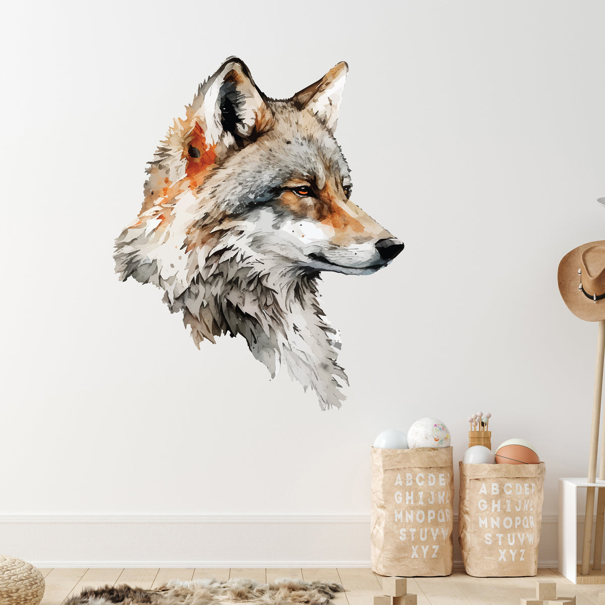 Wandtattoo Fuchs