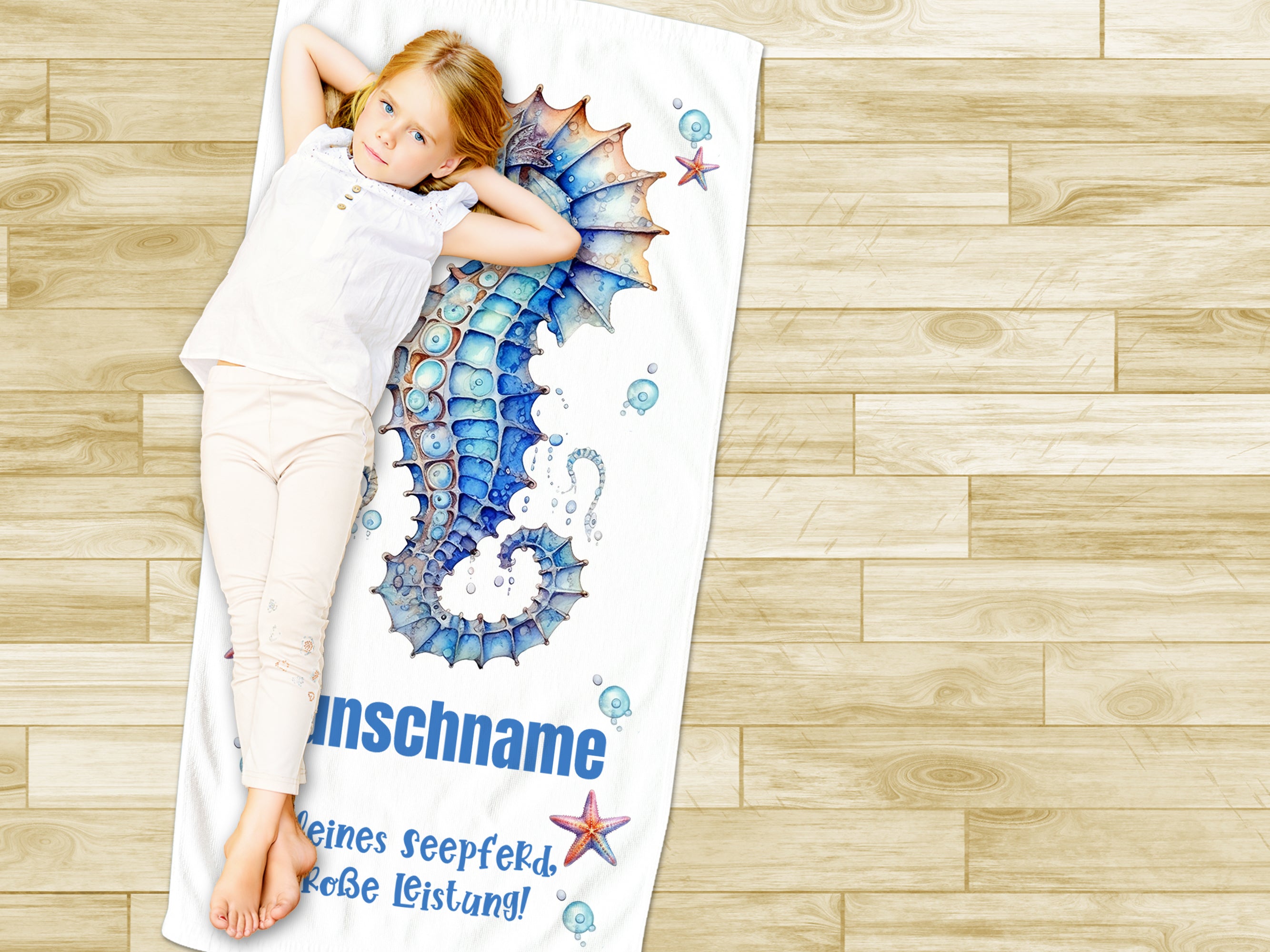 Handtuch Seepferdchen