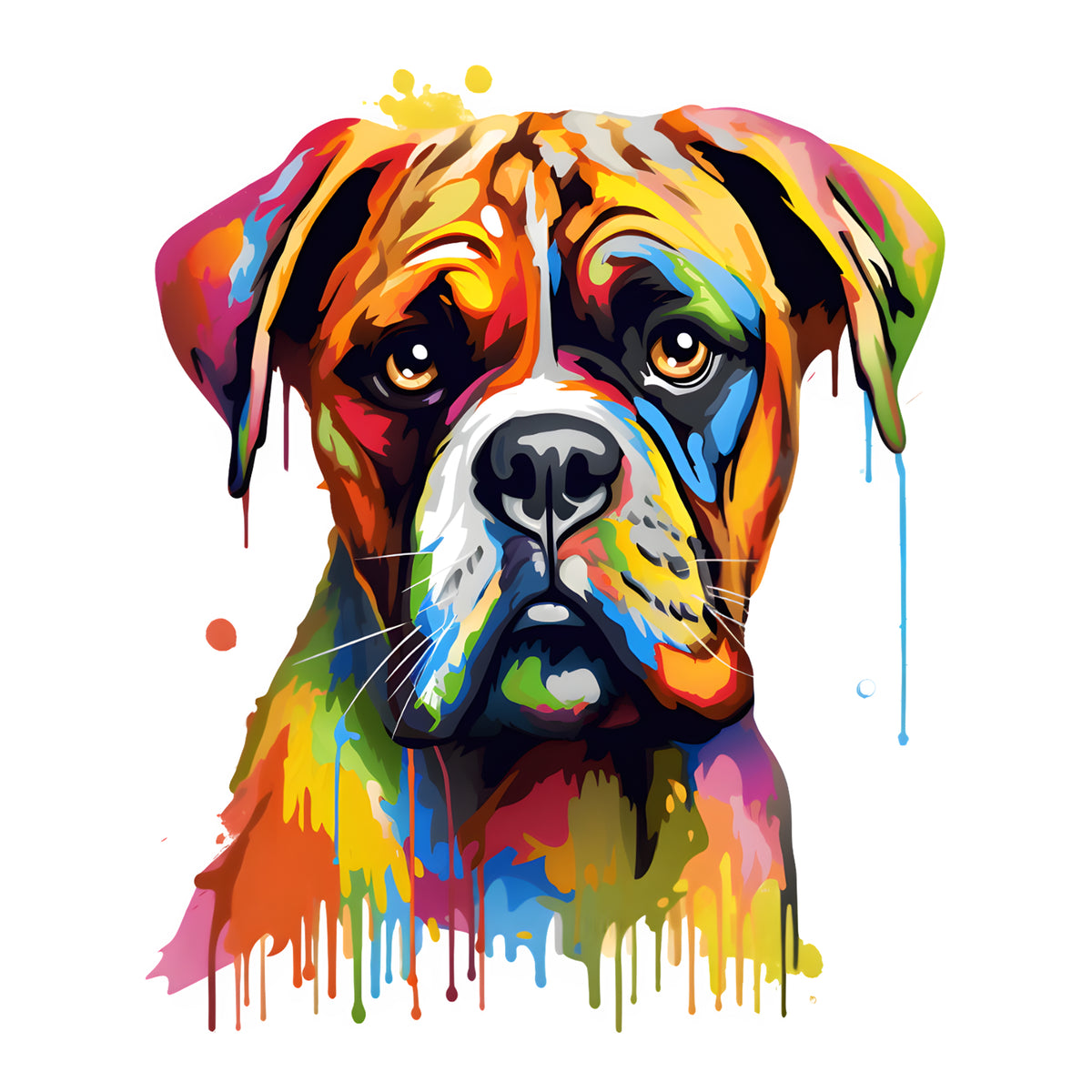 Wandtattoo Boxer