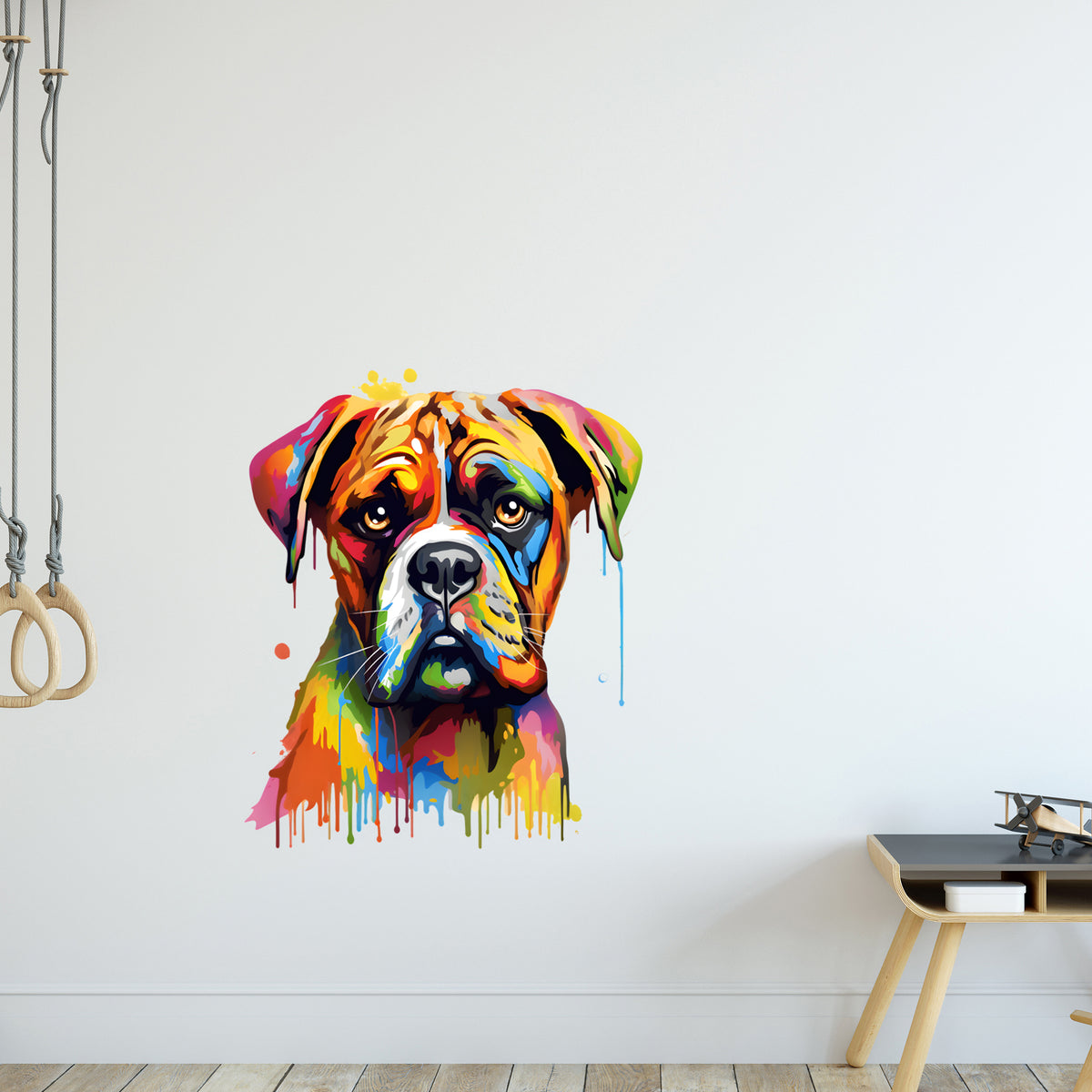 Wandtattoo Boxer