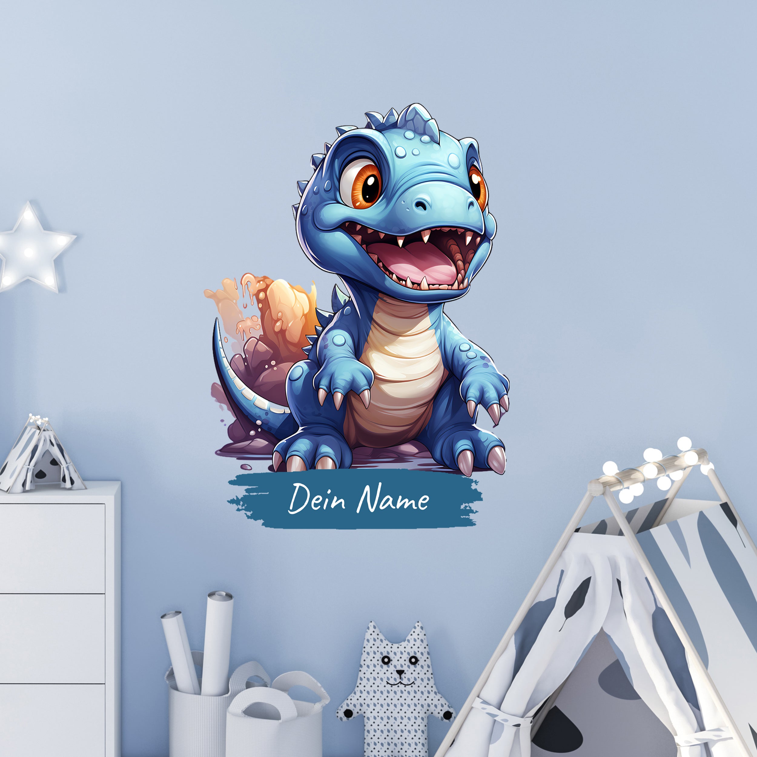 Wandtattoo Dinosaurier