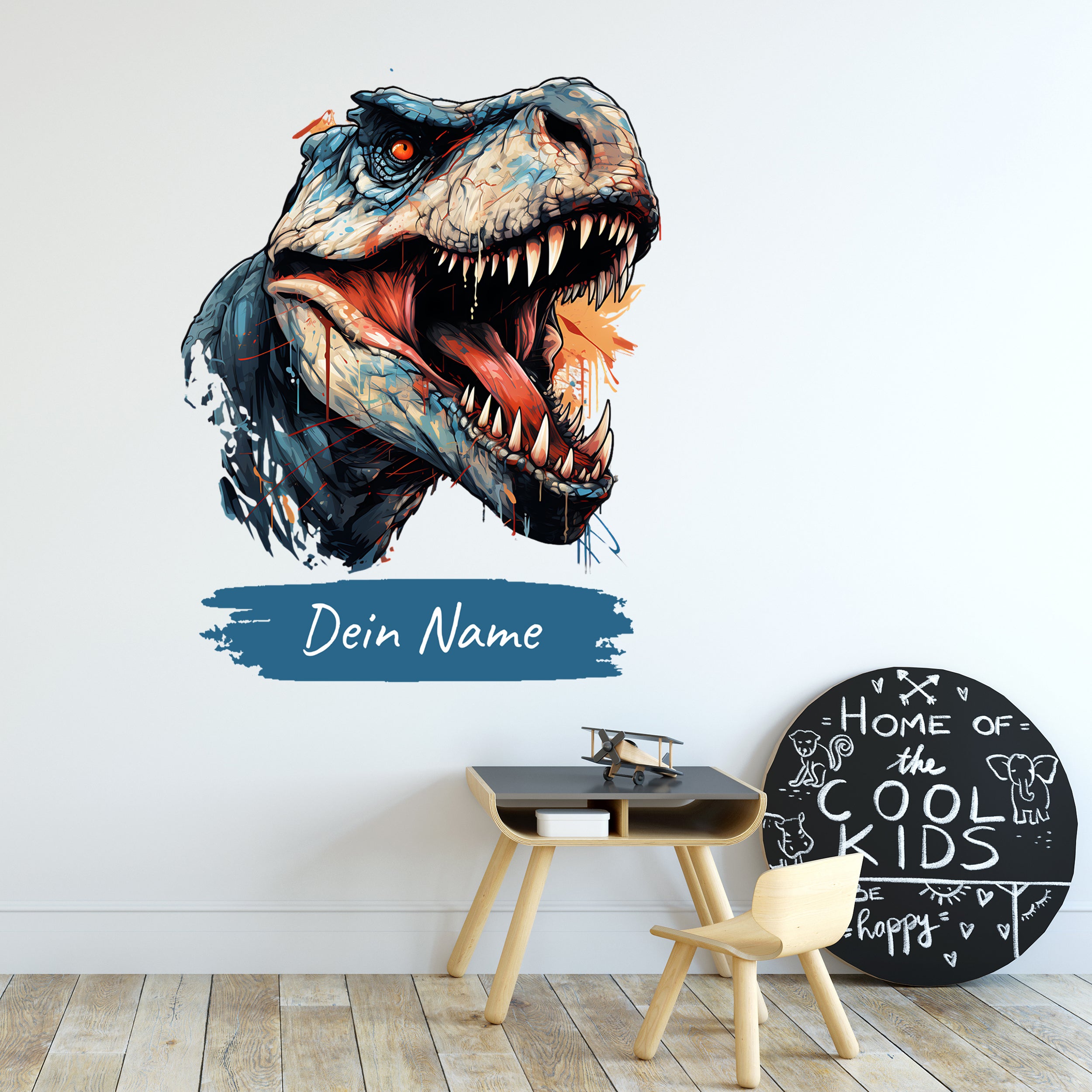 Wandtattoo T-Rex