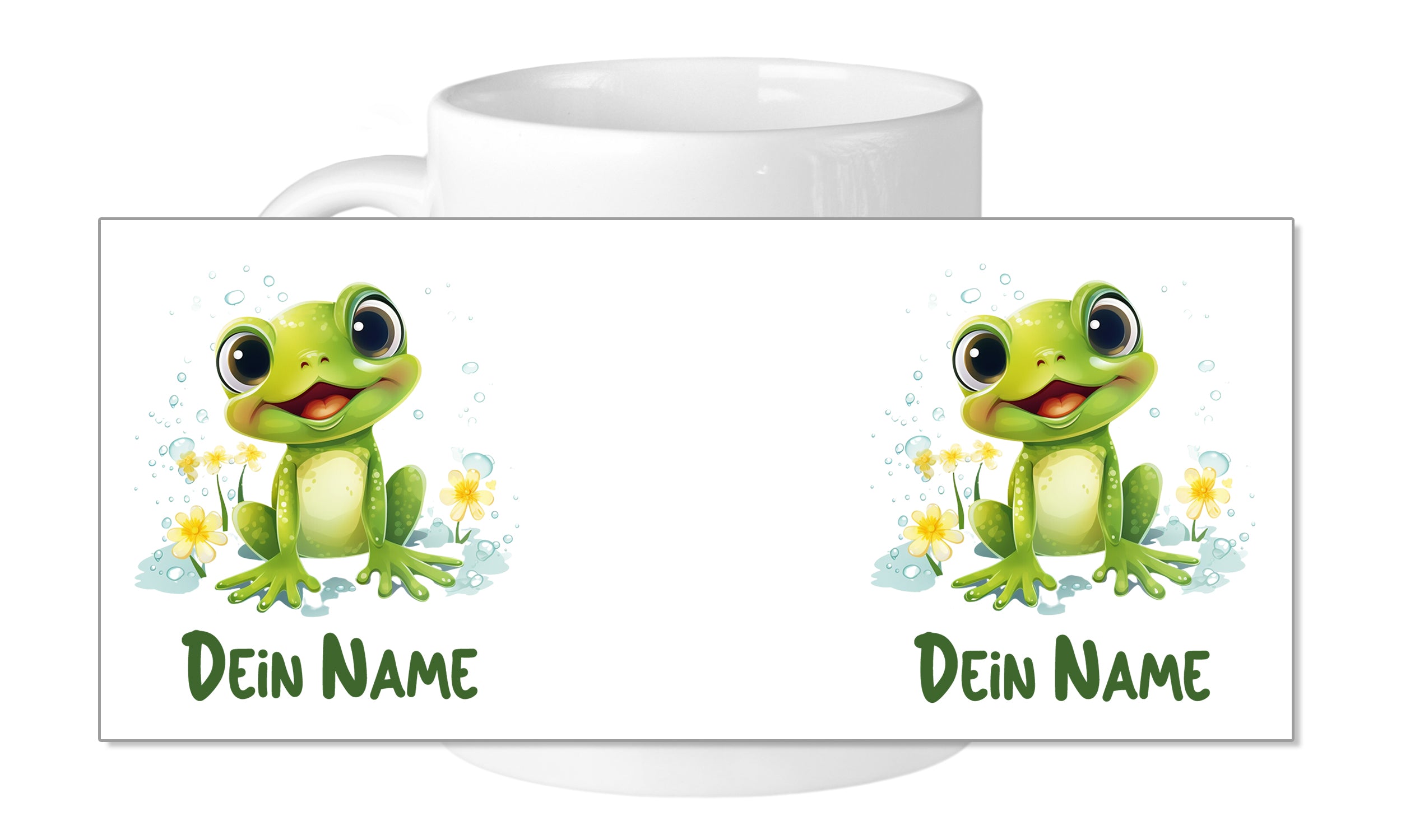 Tasse Frosch