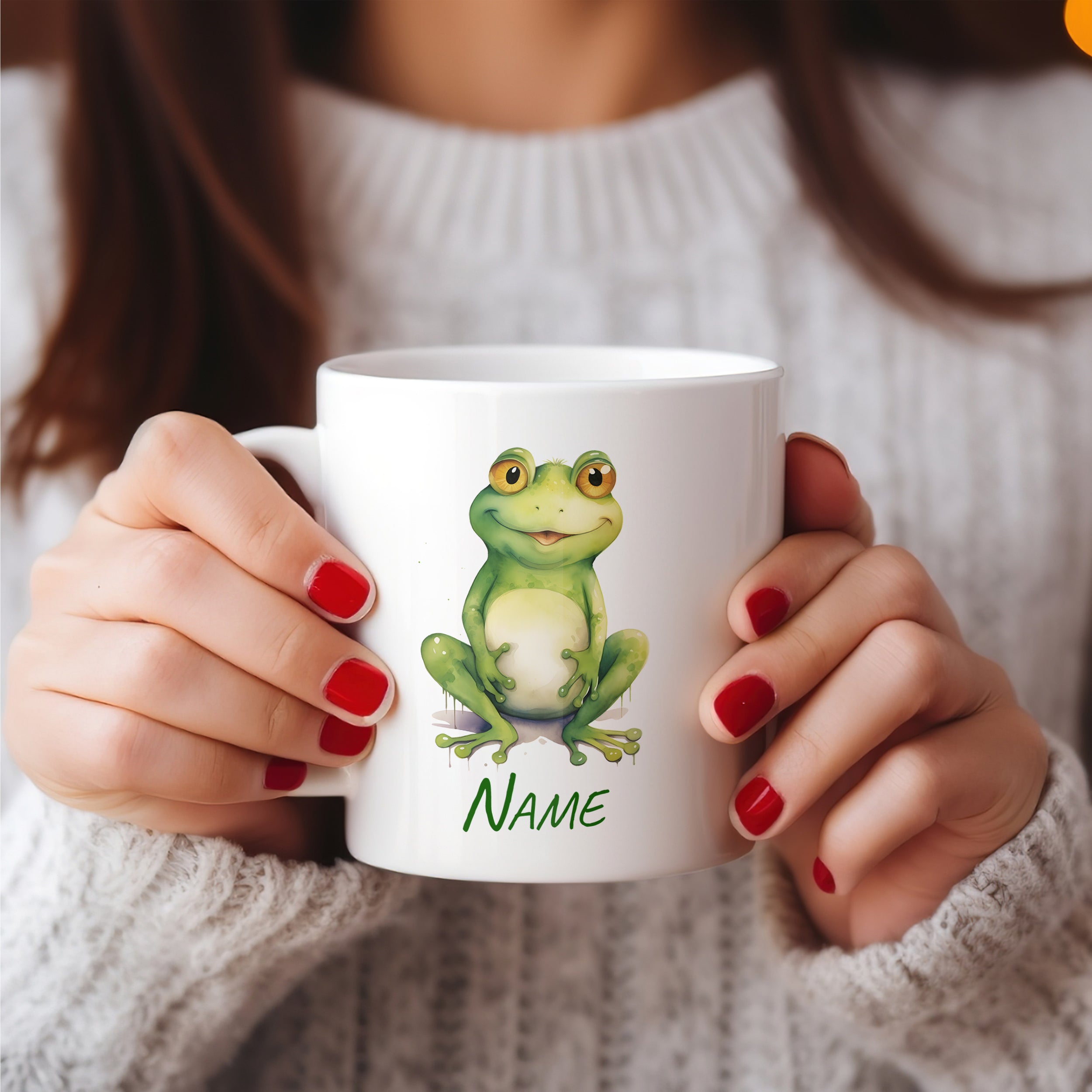 Tasse Frosch