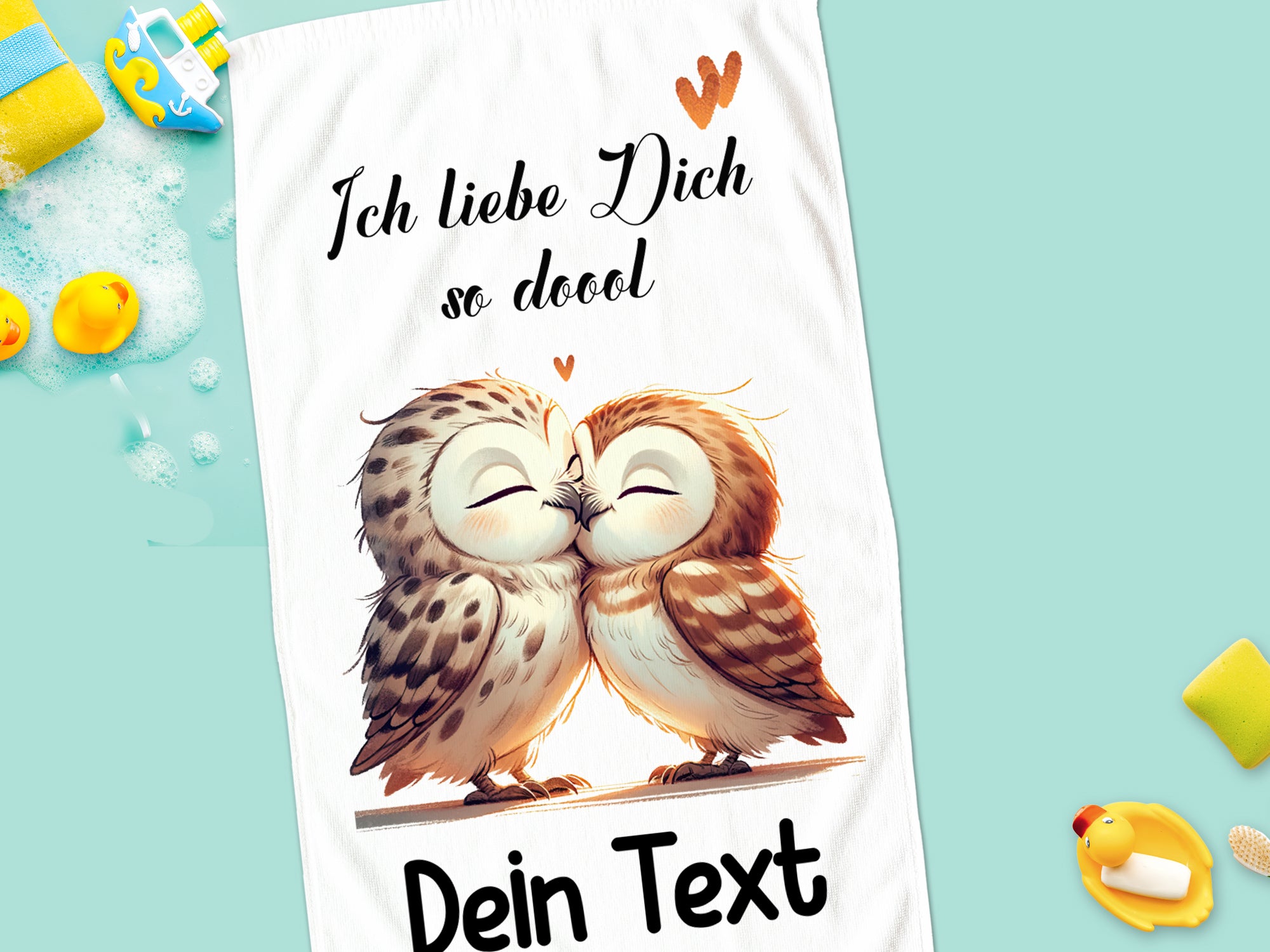 Handtuch Eulenliebe - Für besondere Momente
