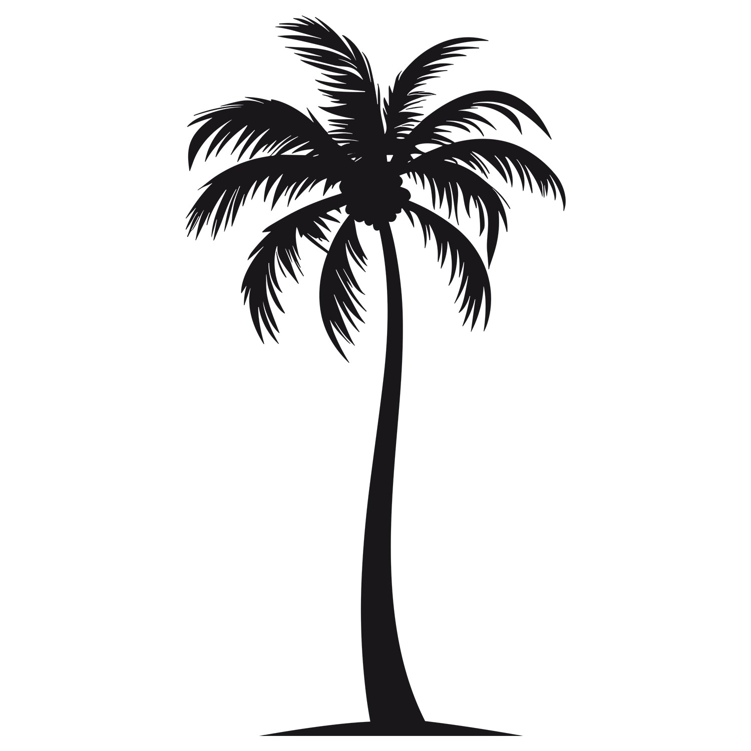 Wandtattoo Palme