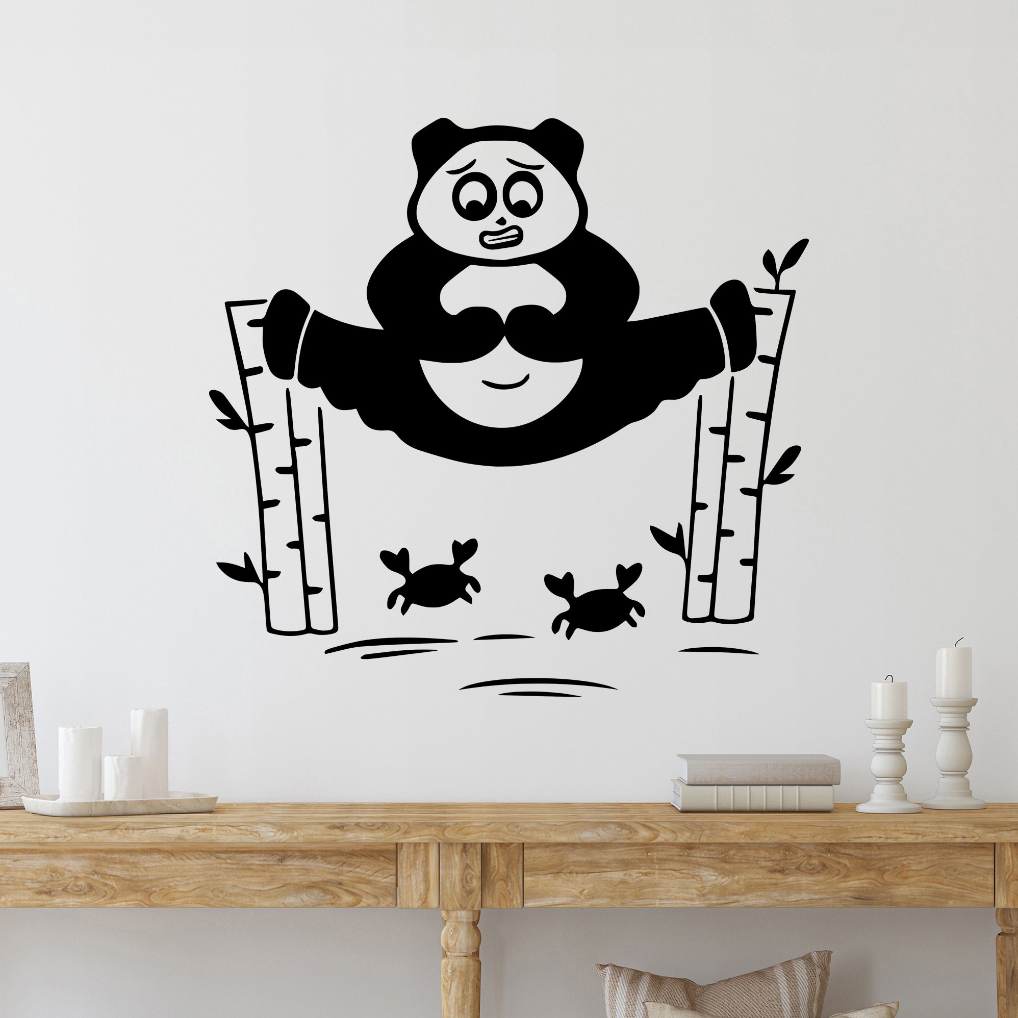 Wandtattoo Panda