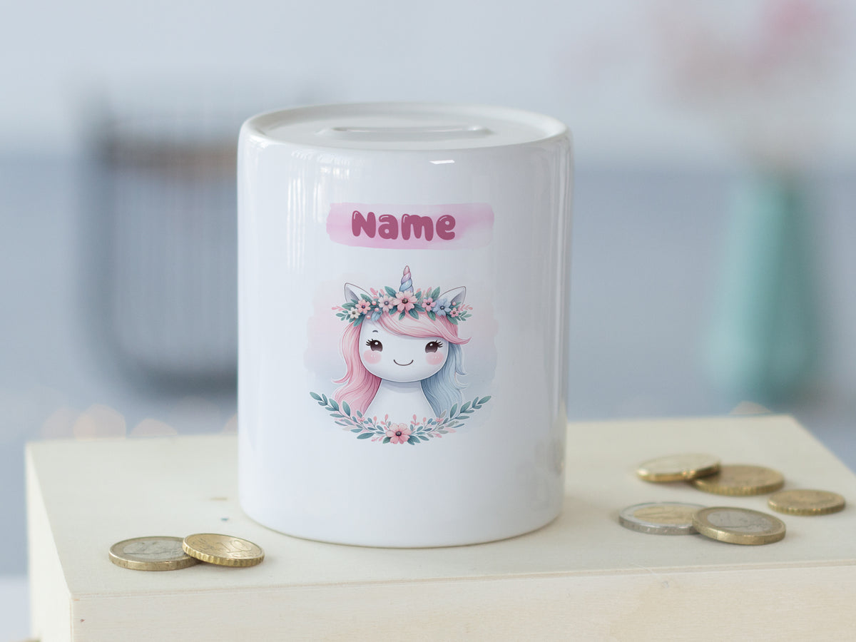 Spardose Einhorn
