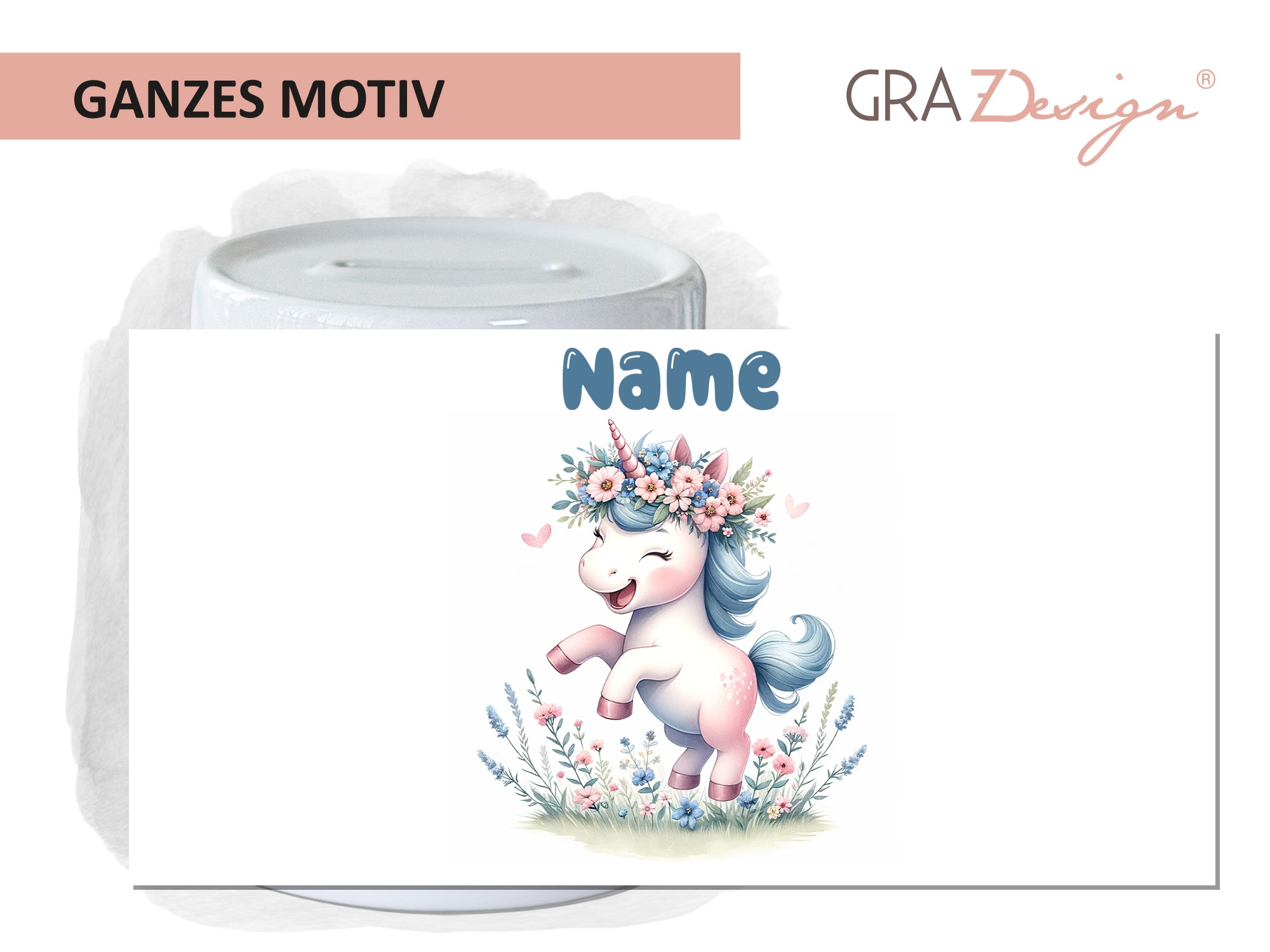 Spardose Einhorn