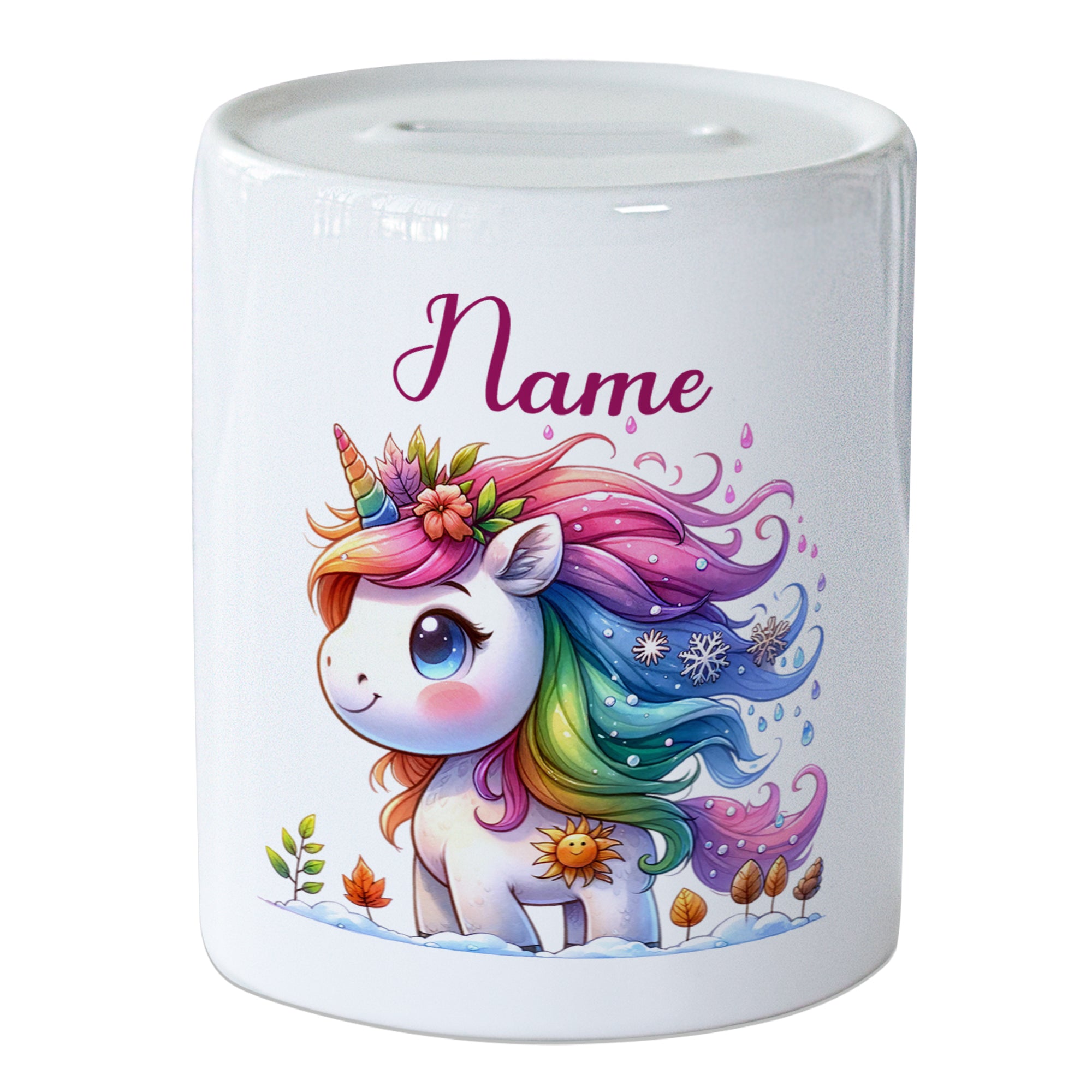 Spardose Einhorn