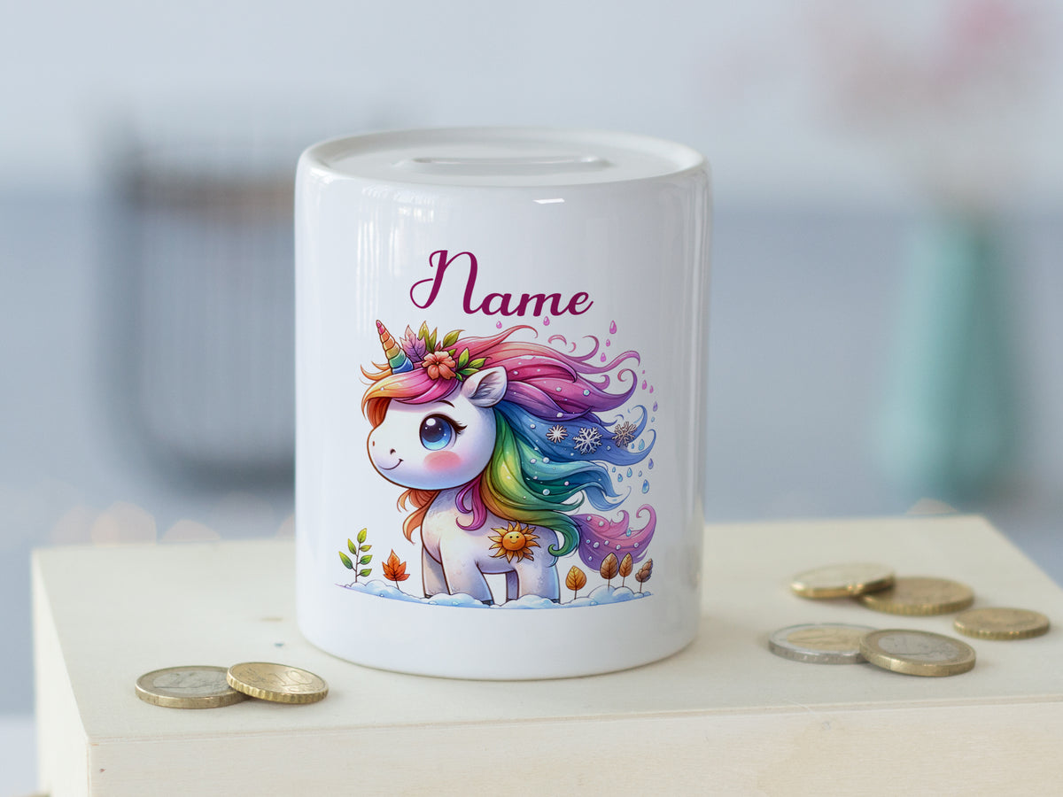 Spardose Einhorn