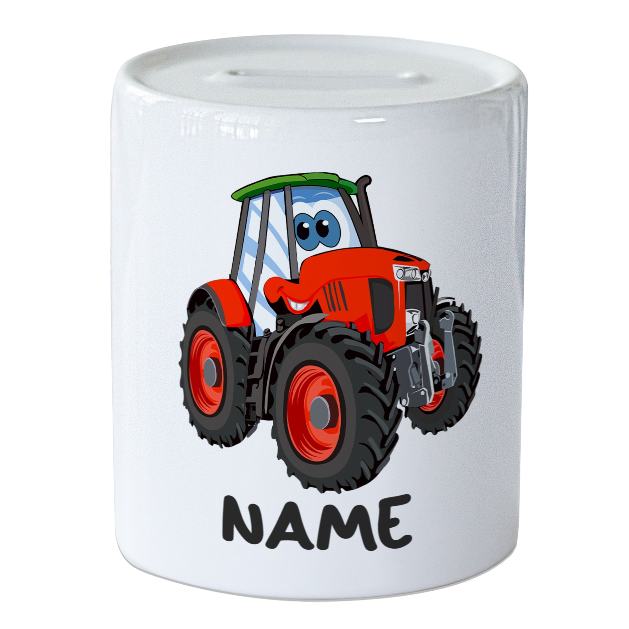 Spardose Traktor
