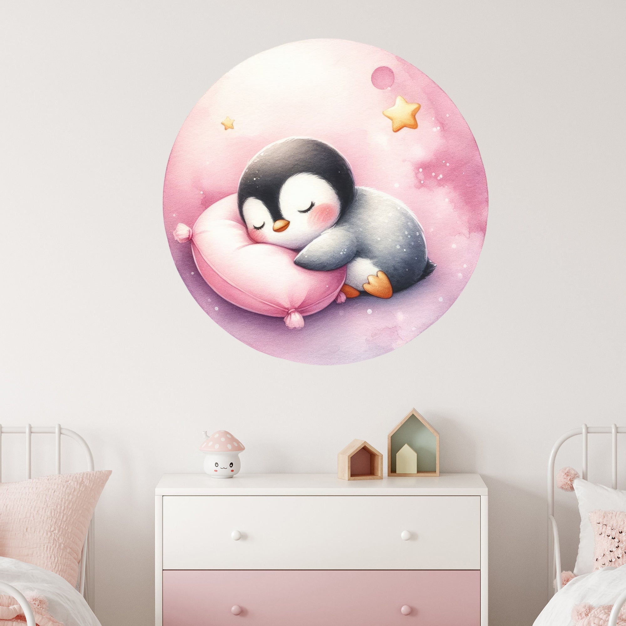 Wandtattoo Pinguin - Sanfte Träume für dein Zuhause