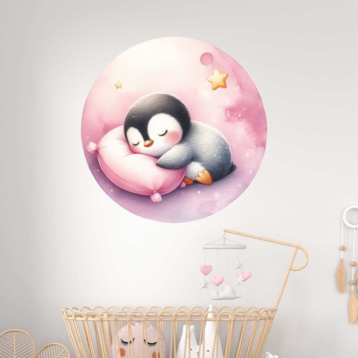 Wandtattoo Pinguin - Sanfte Träume für dein Zuhause