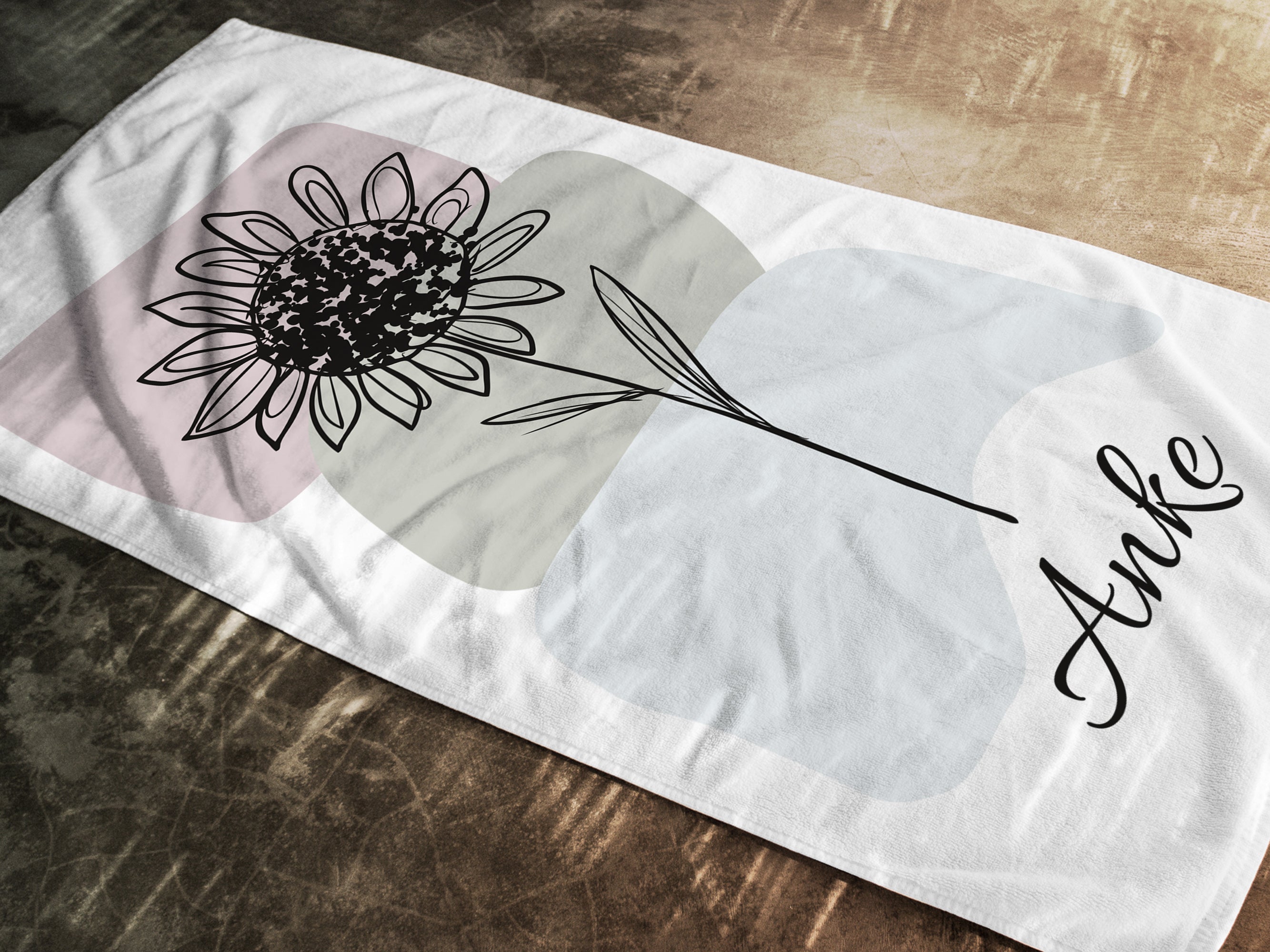 Handtuch Sonnenblume