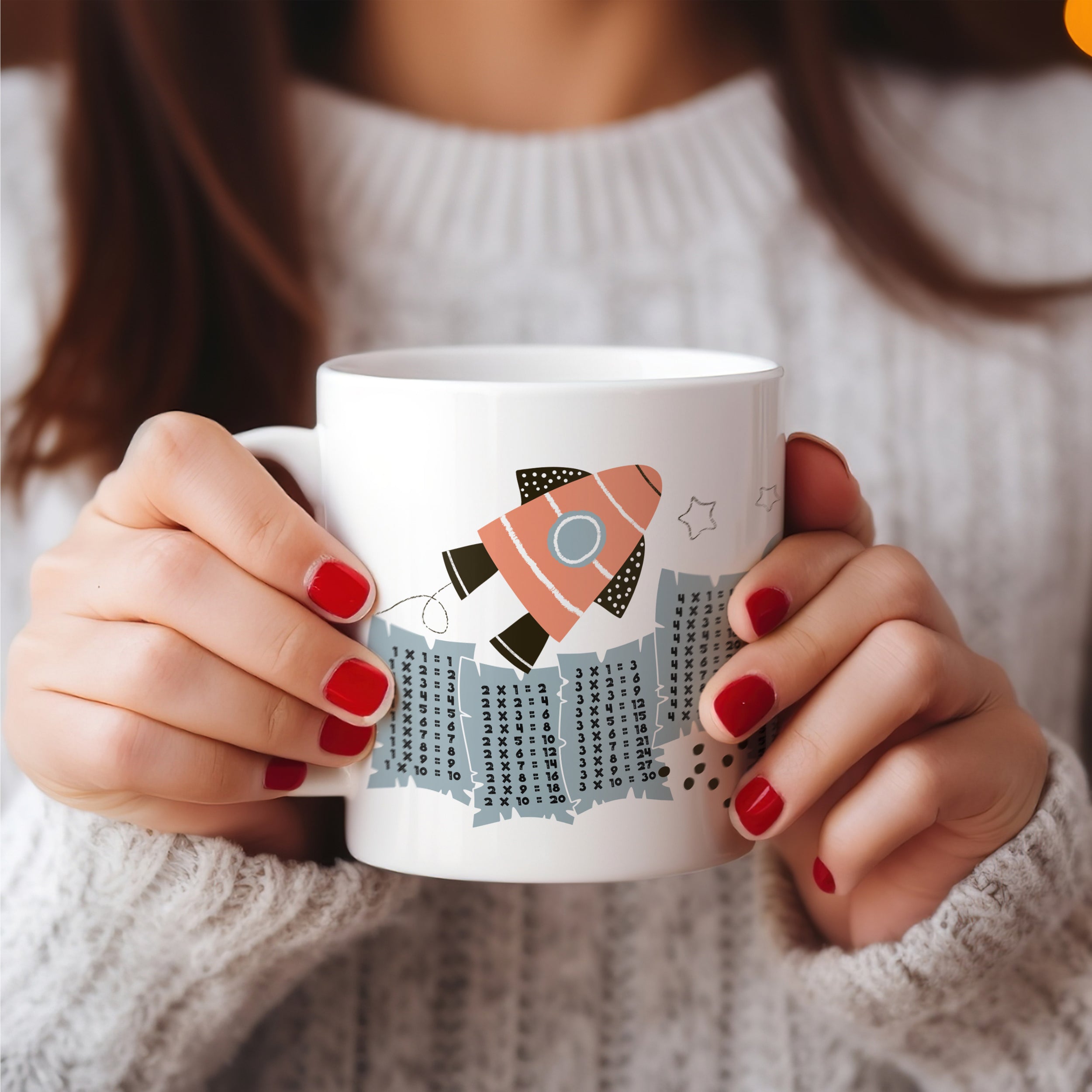 1x1 Tasse Rakete