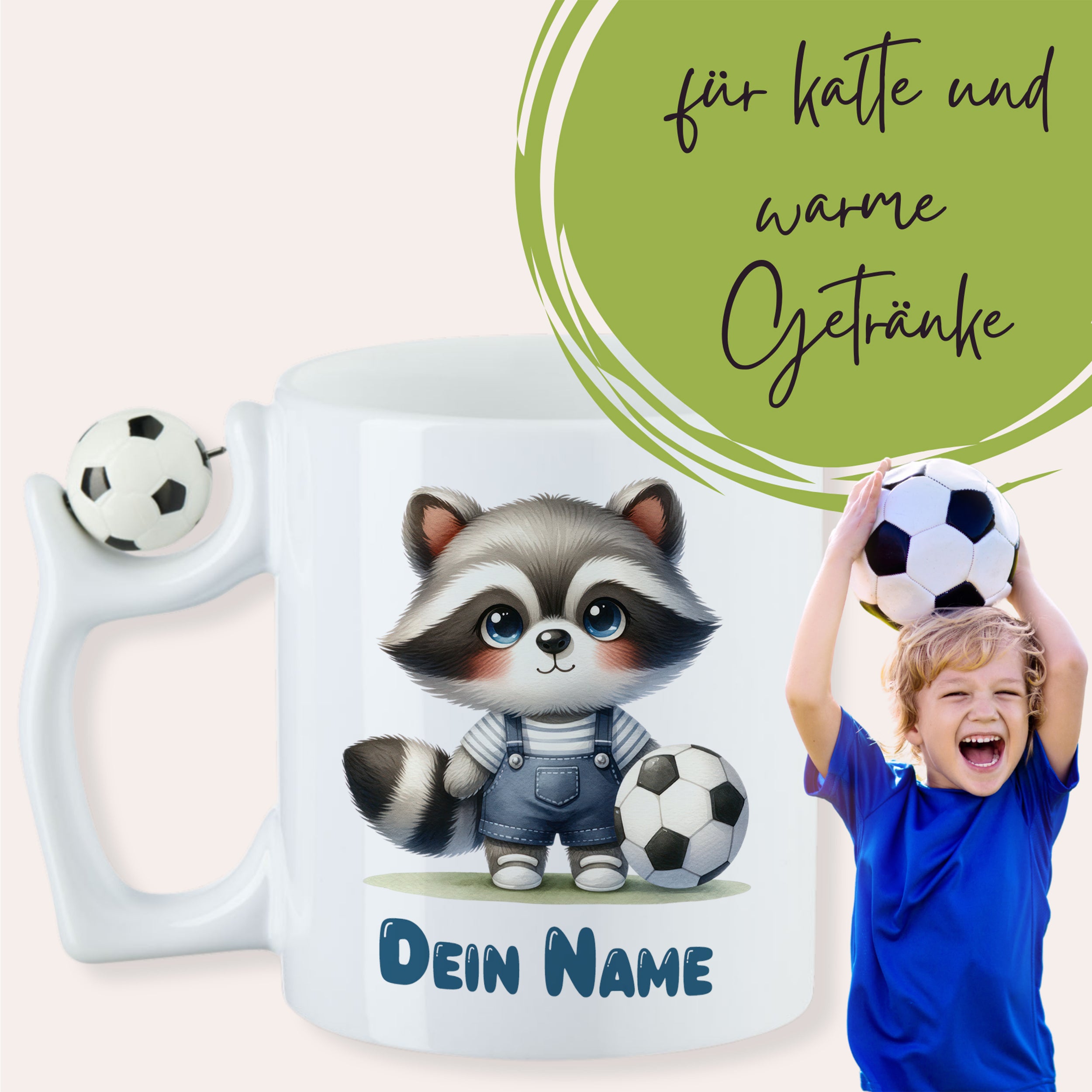 Tasse Waschbär
