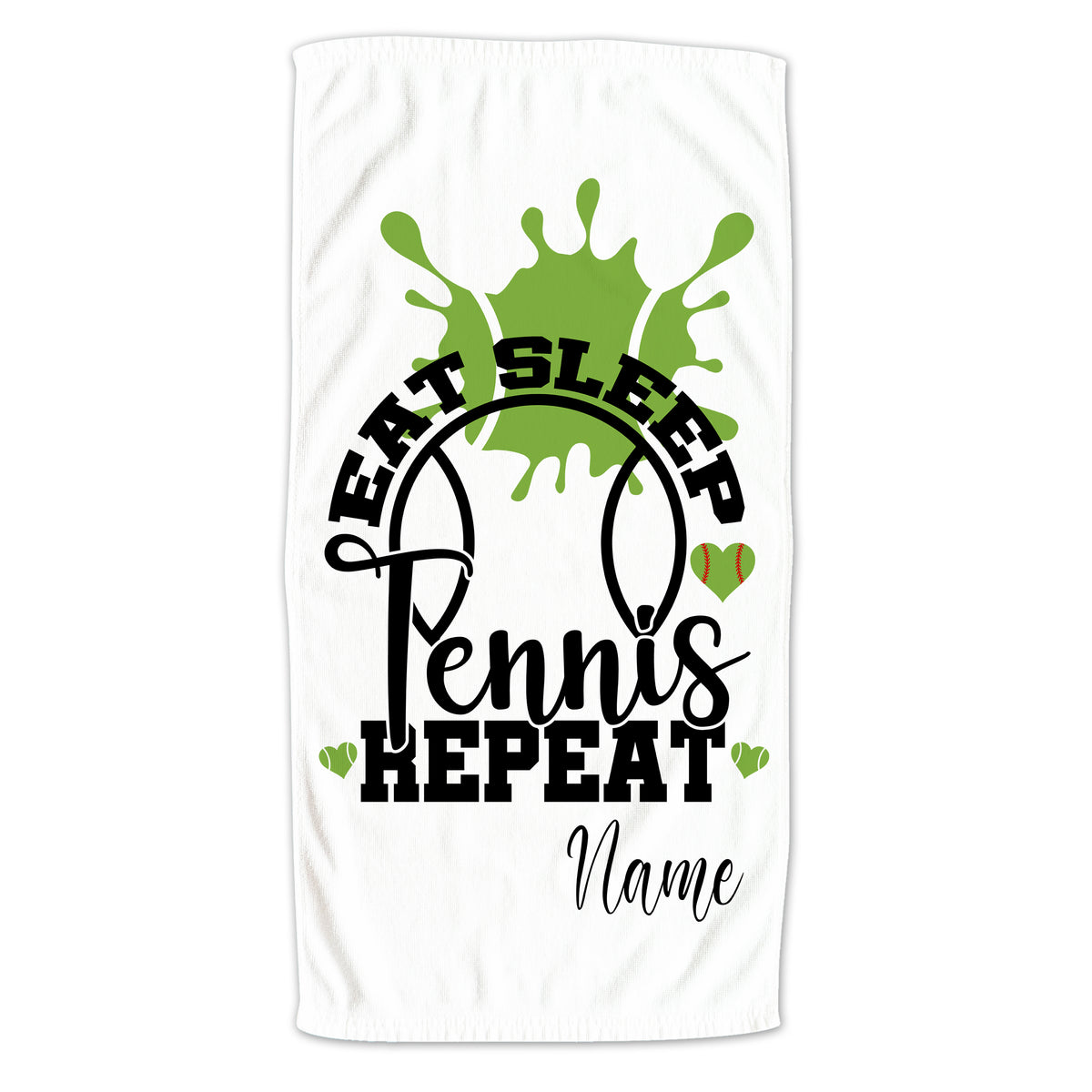 Handtuch Tennismotiv