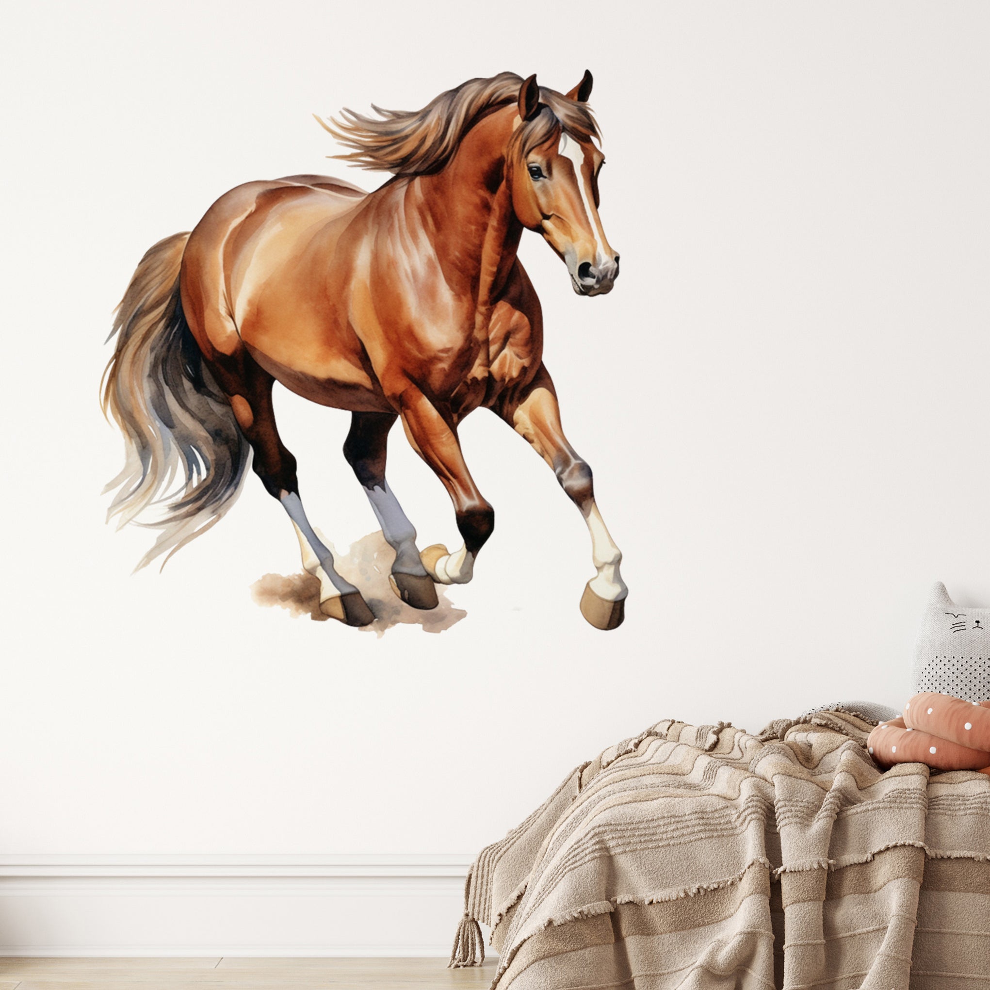 Wandtattoo Pferd