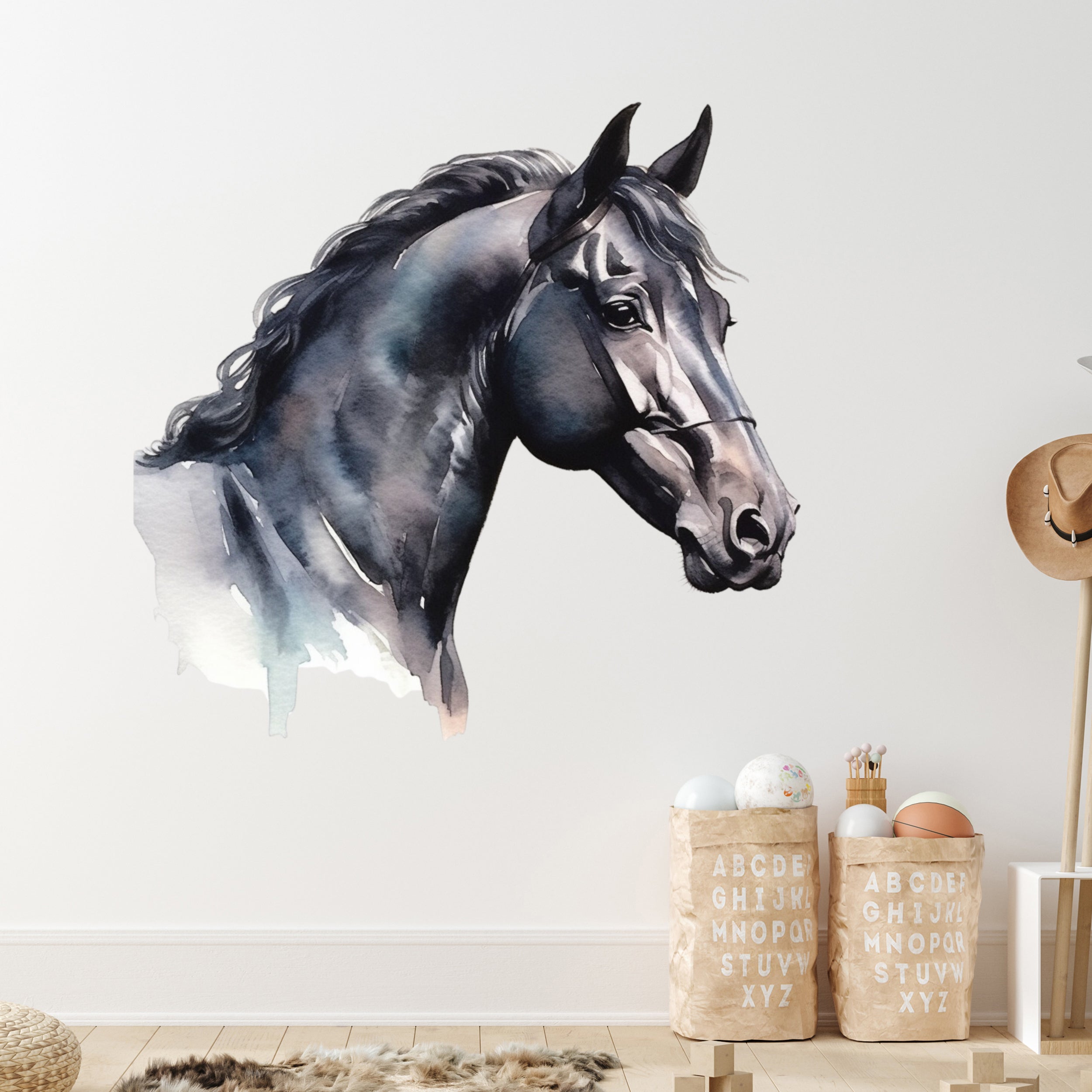 Wandtattoo Pferd