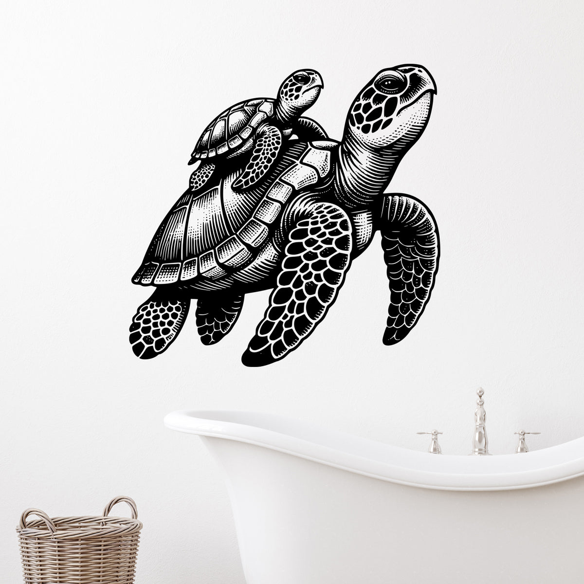 Wandtattoo Schildkröte
