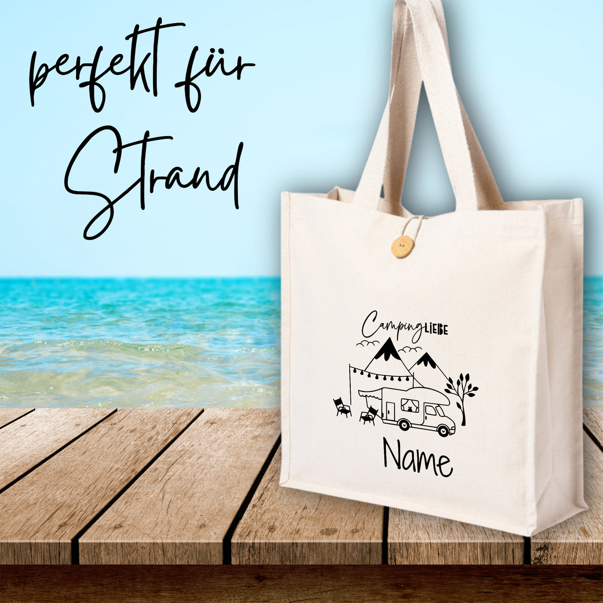 Tasche Campingliebe