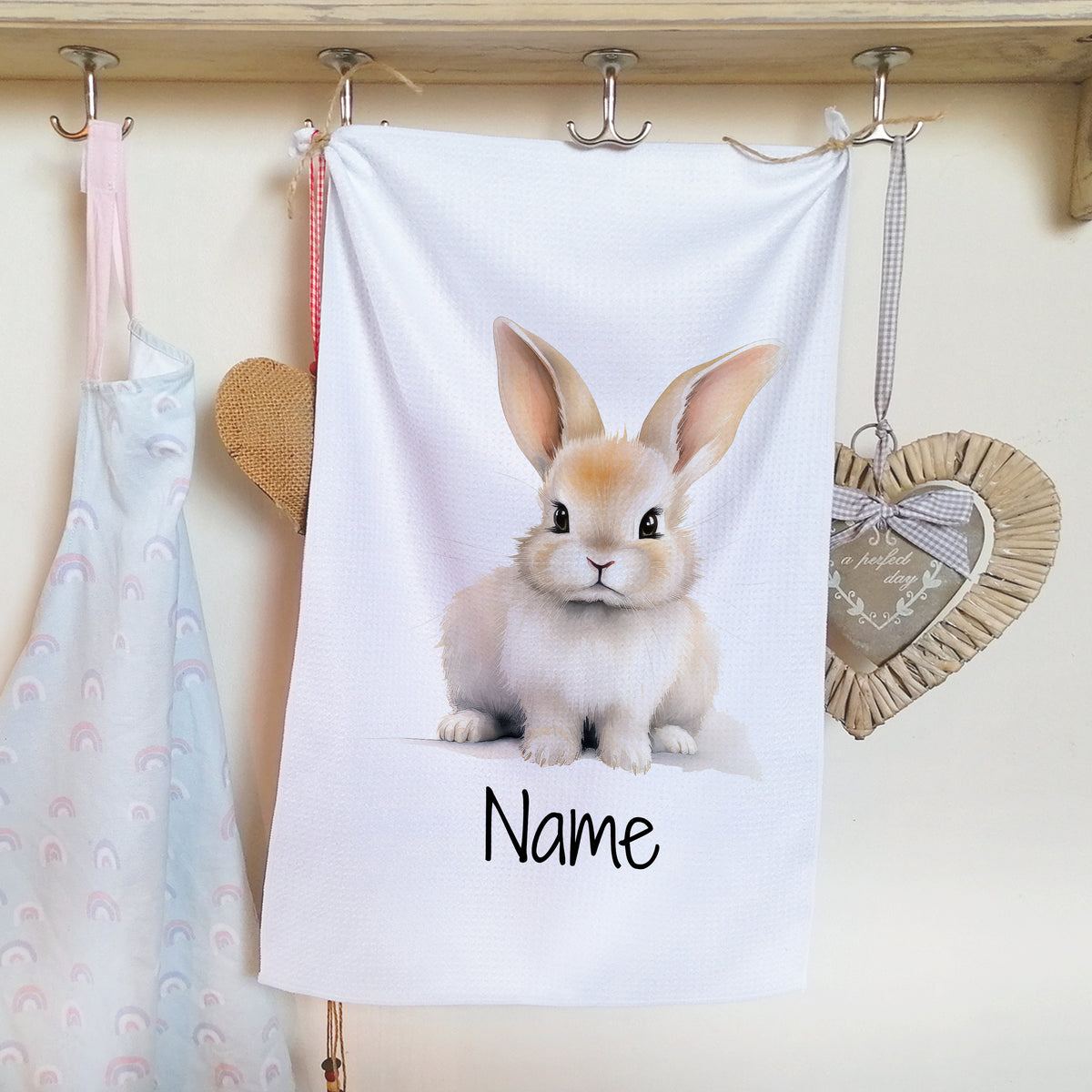 Geschirrtuch Hase