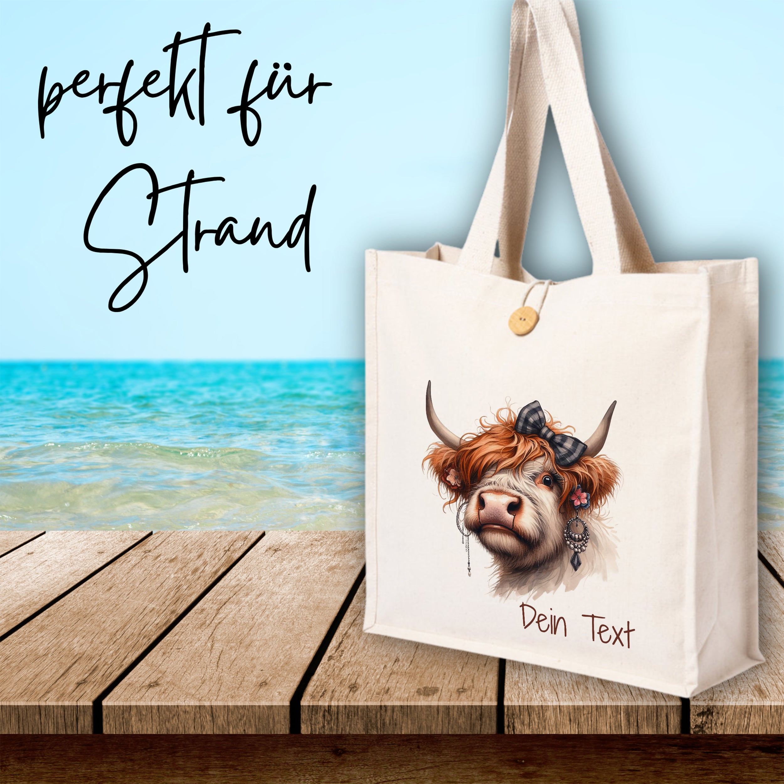Tasche Hochlandrind
