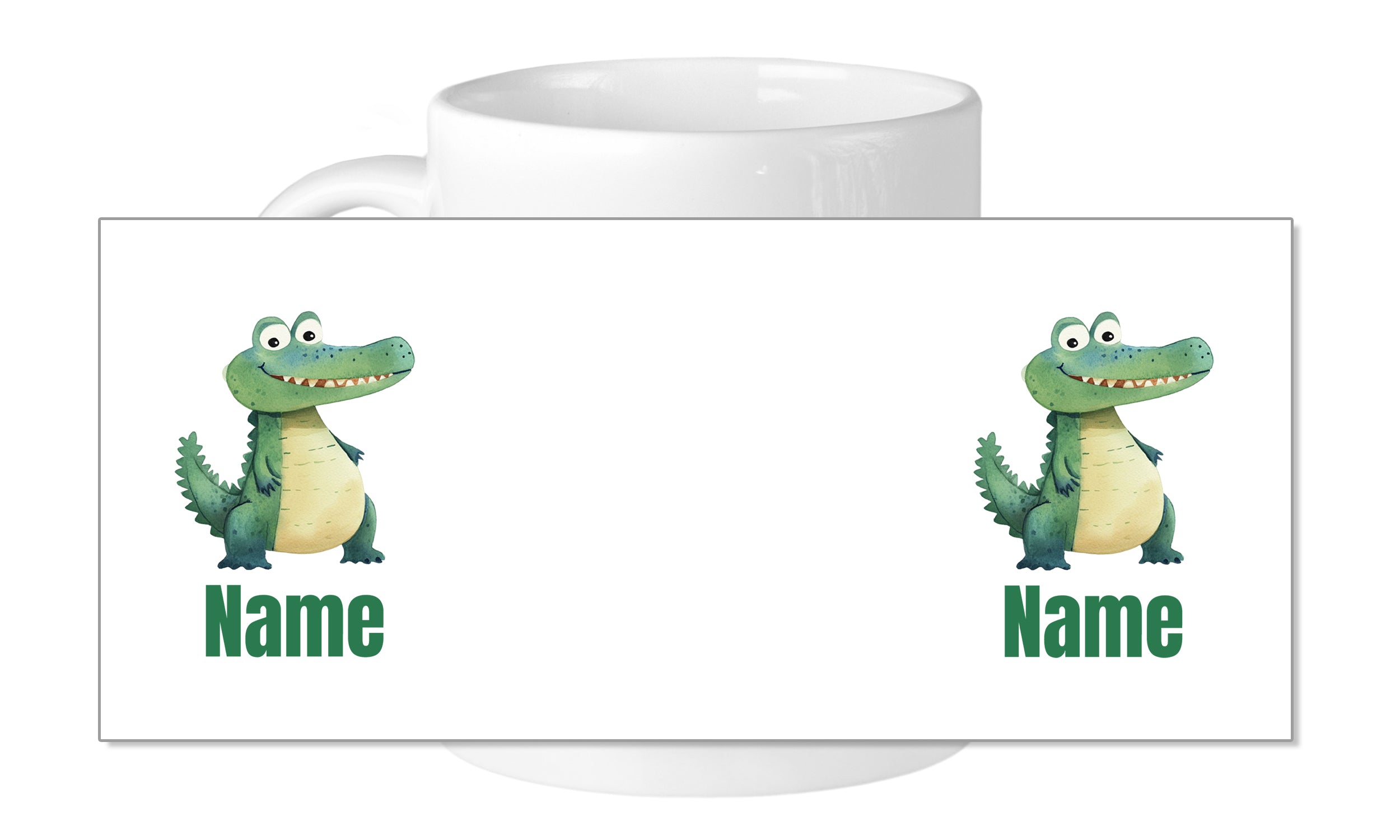 Tasse Krokodil