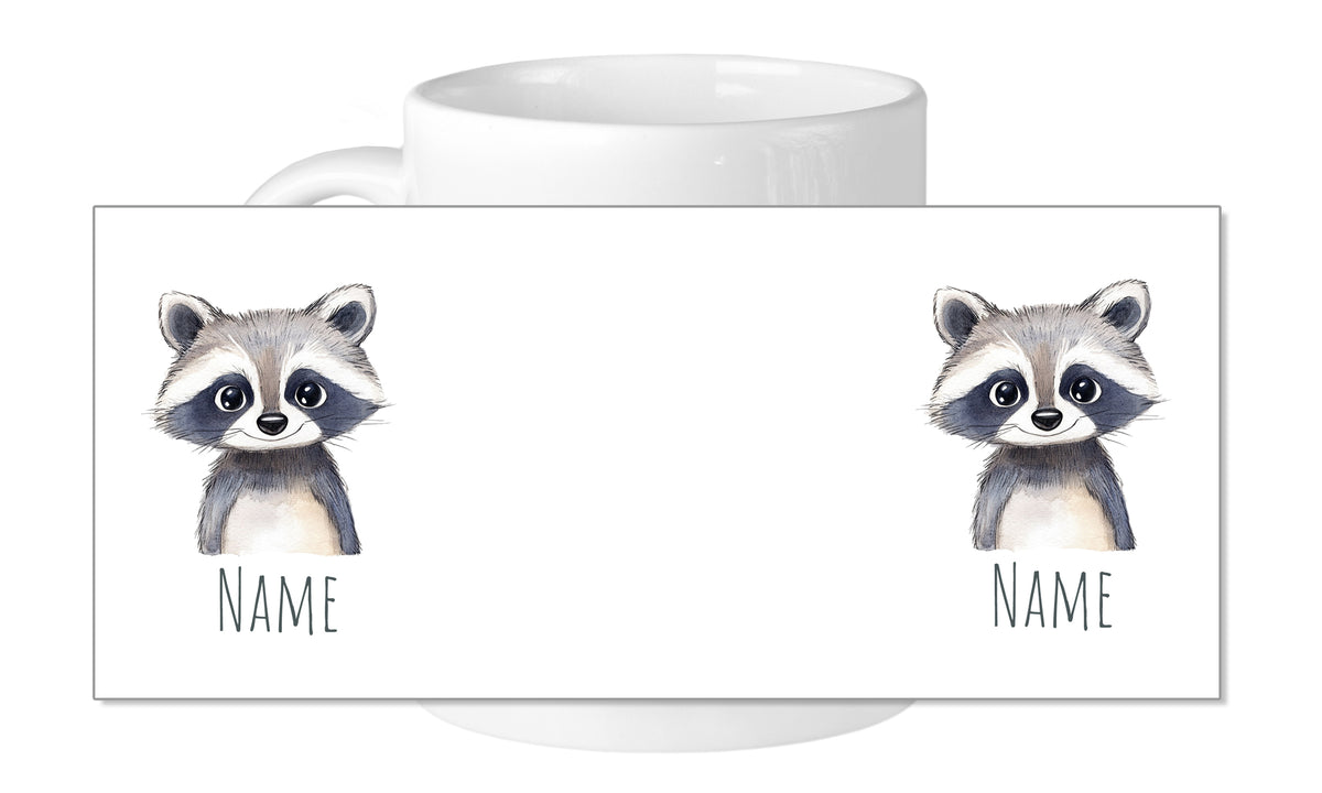 Tasse Waschbär