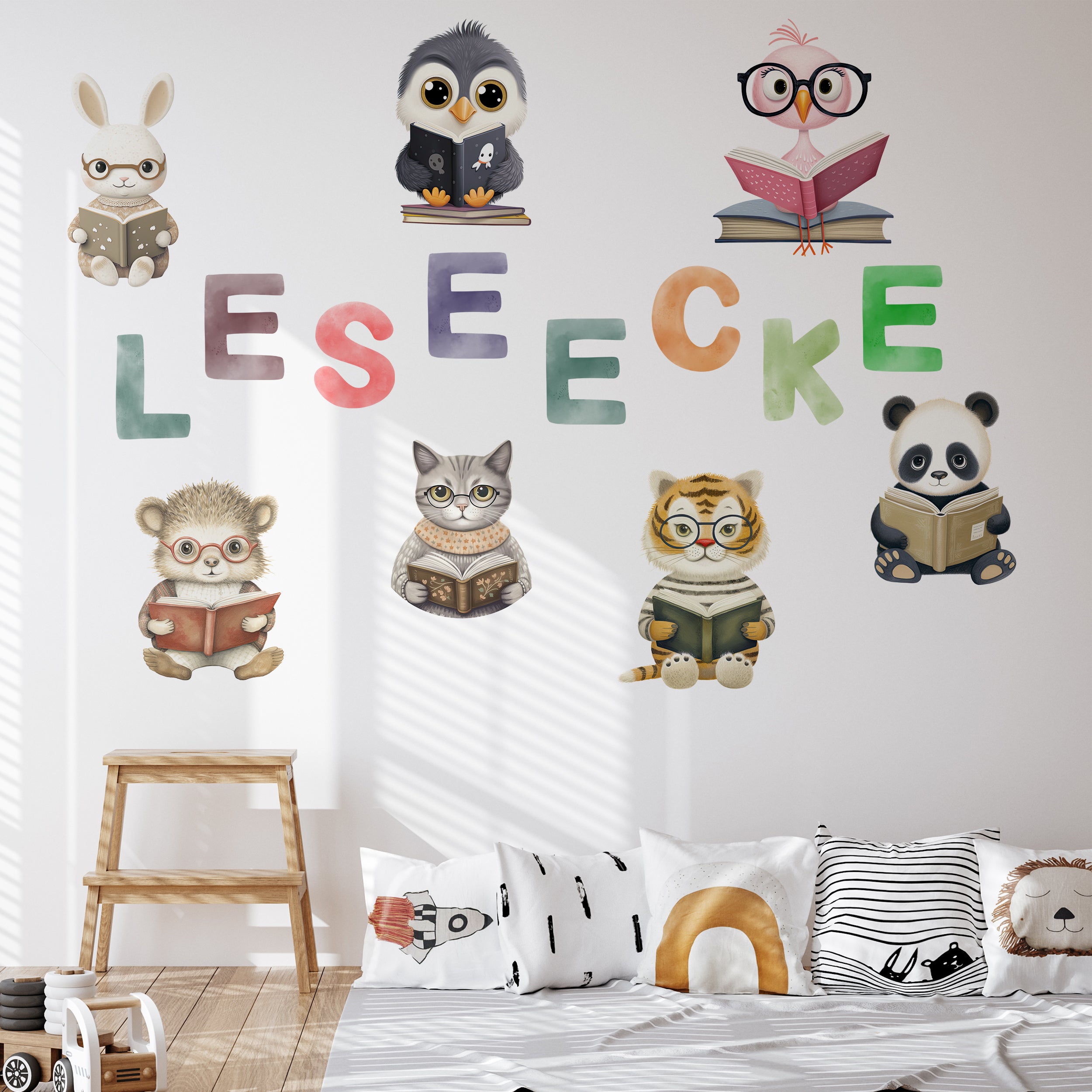 Wandtattoo Leseecke