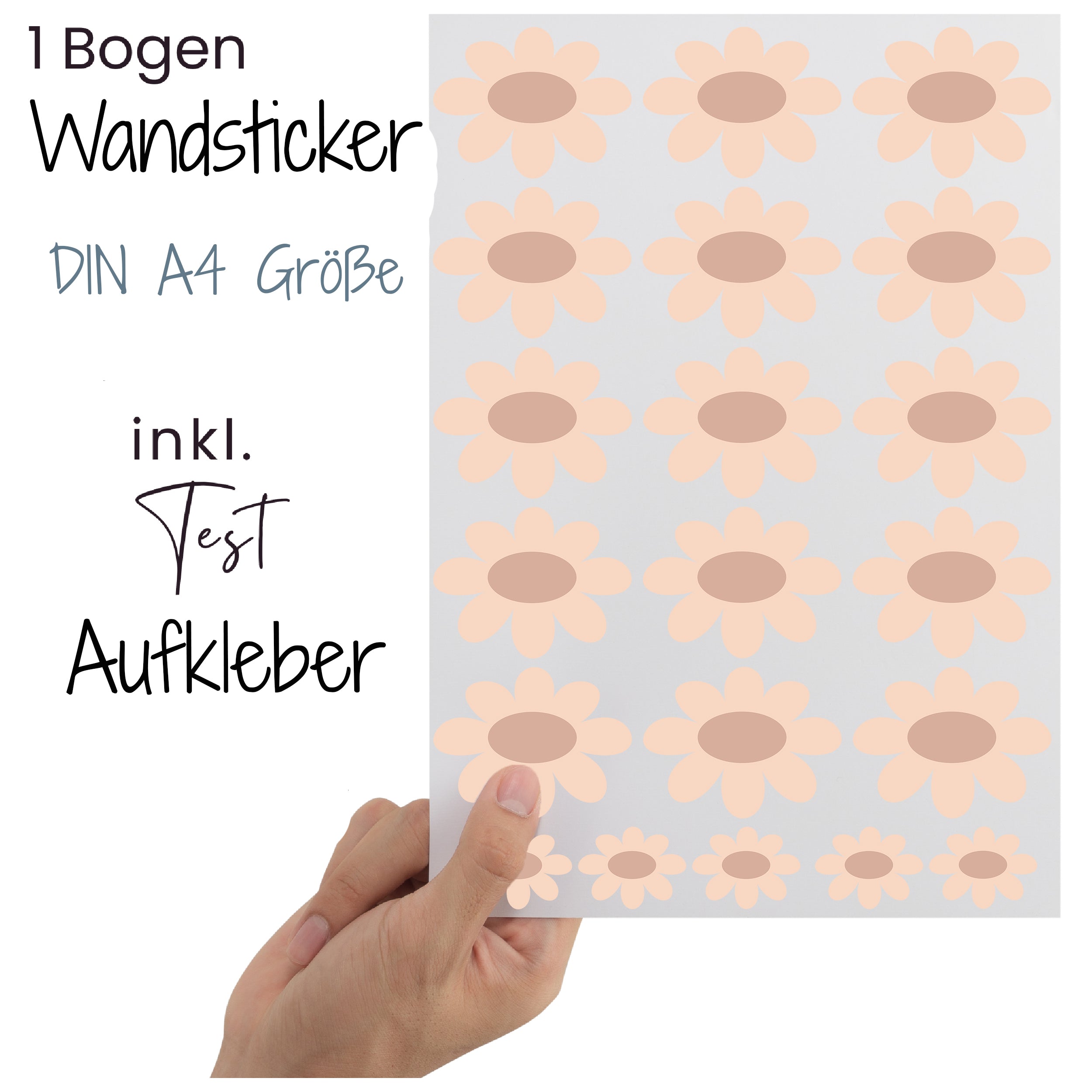 Wandtattoo Blumen