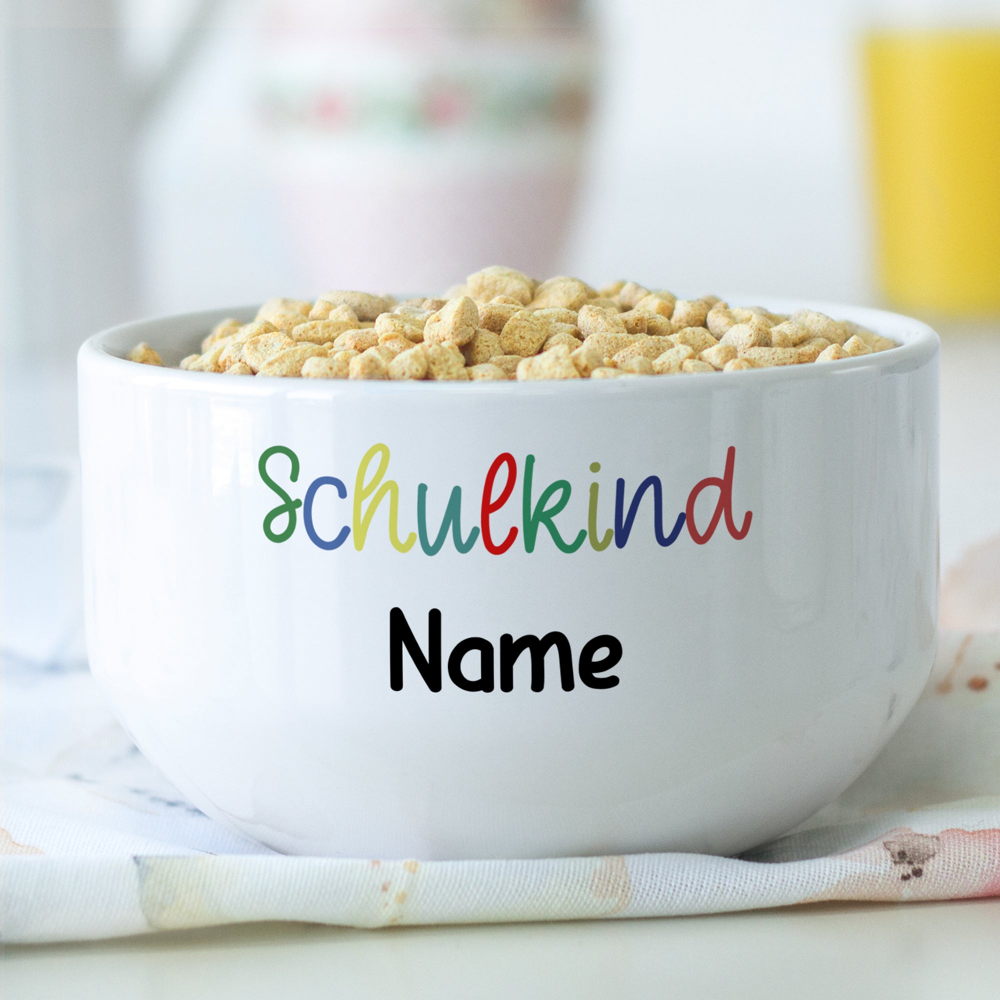 Müslischale Schulkind