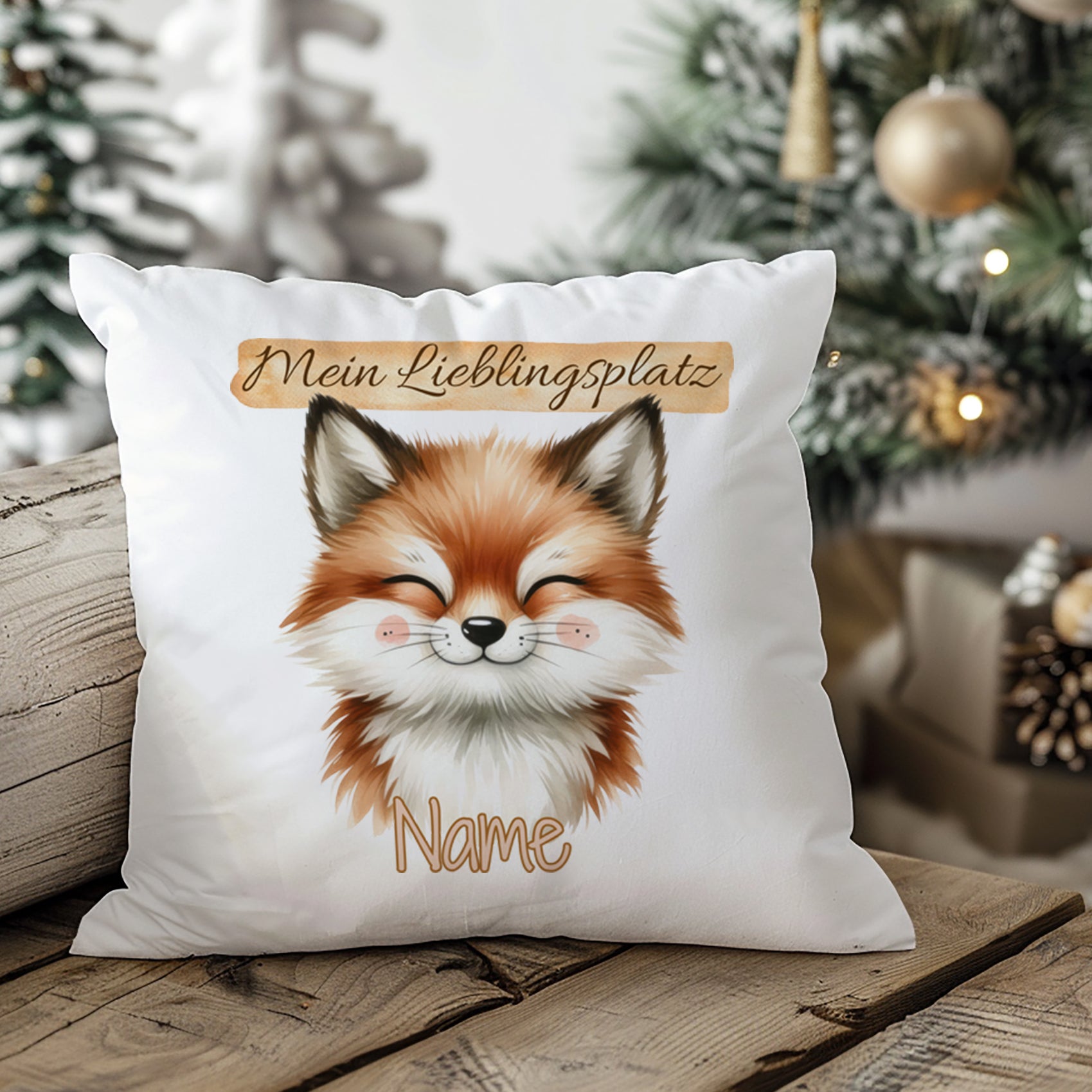Kissenbezug Fuchs Lieblingsplatz