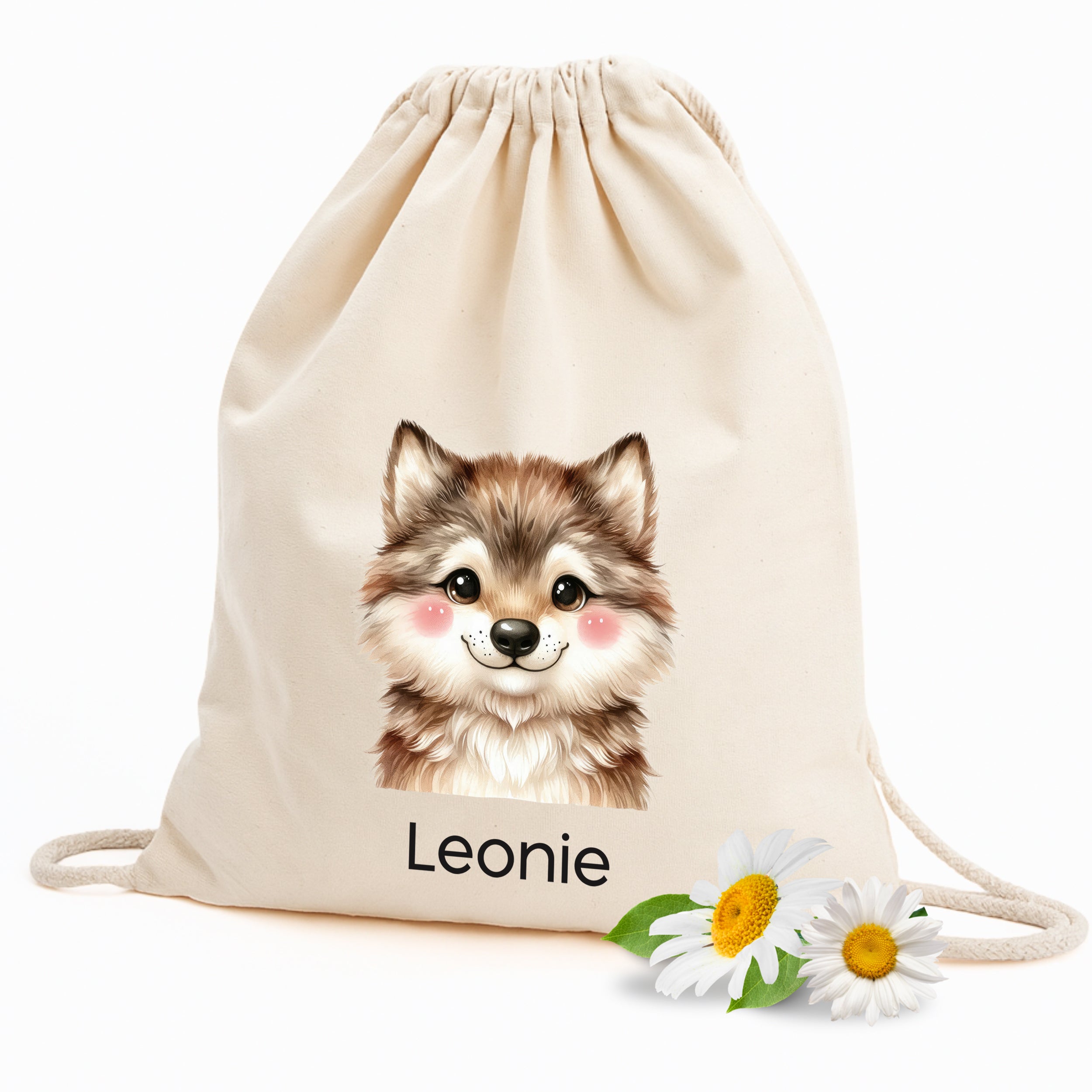 Tasche Wolf, Turnbeutel zur Einschulung