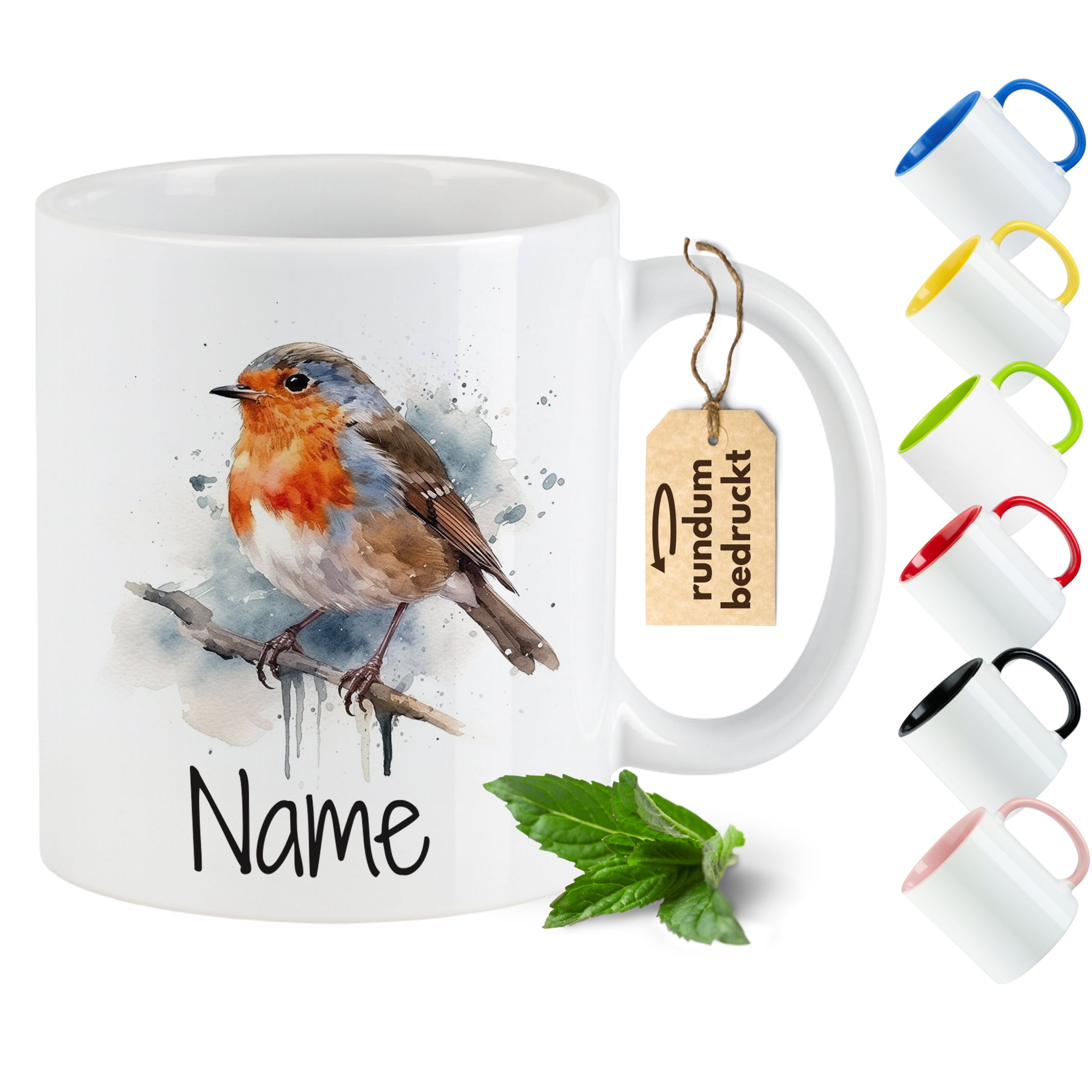 Tasse Rotkehlchen