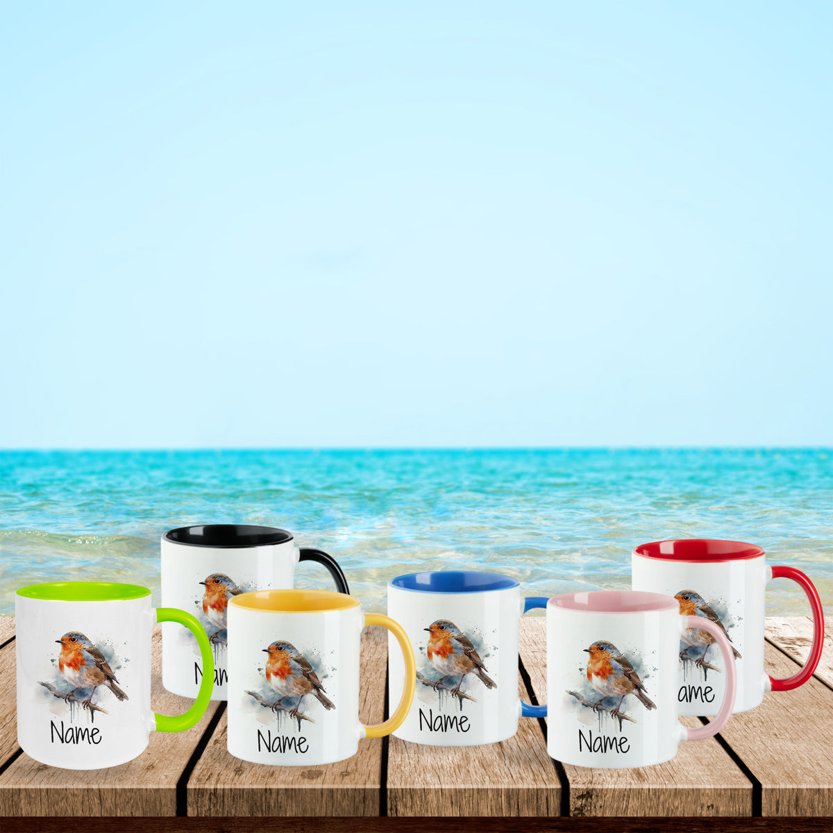 Tasse Rotkehlchen