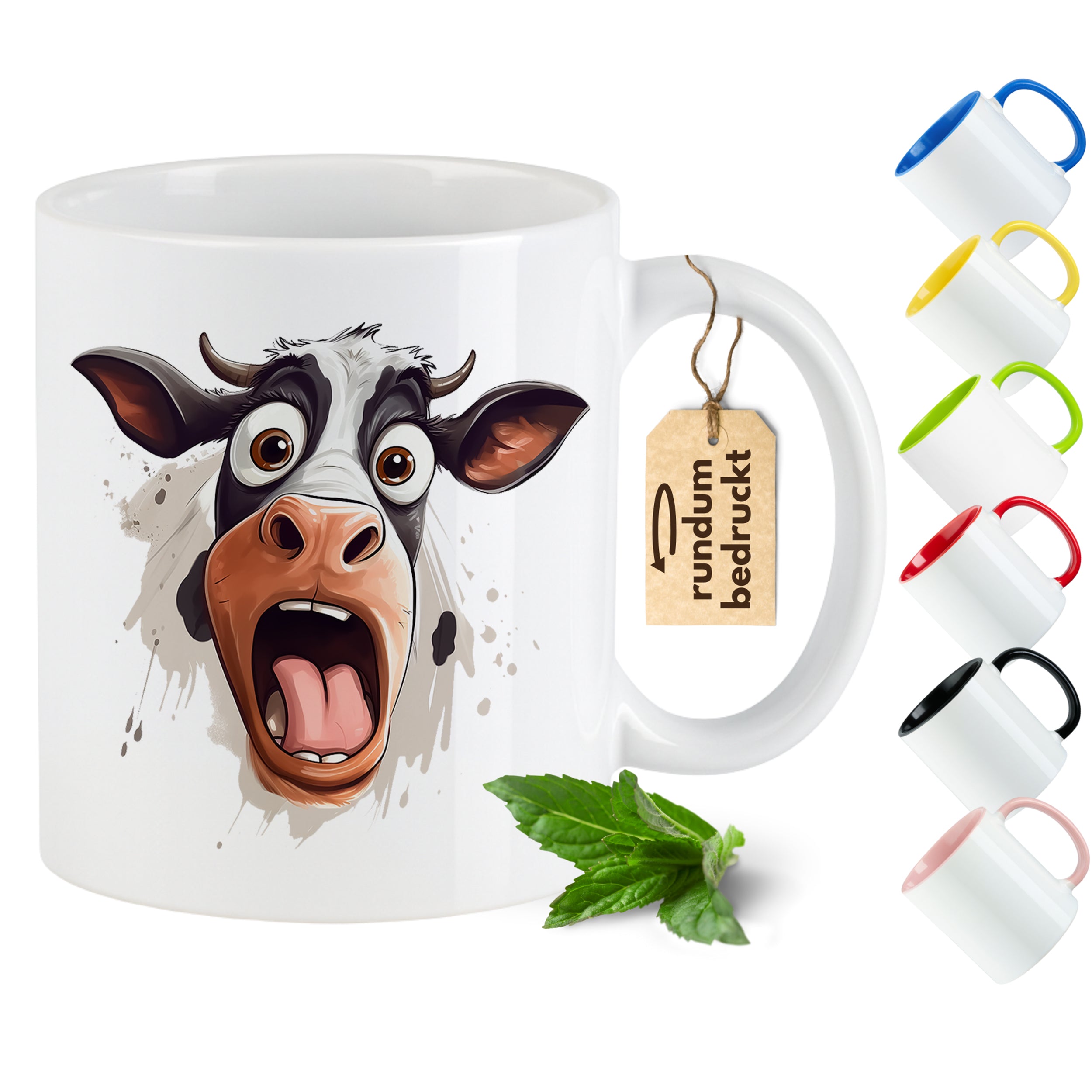 Tasse Kuh-Motiv