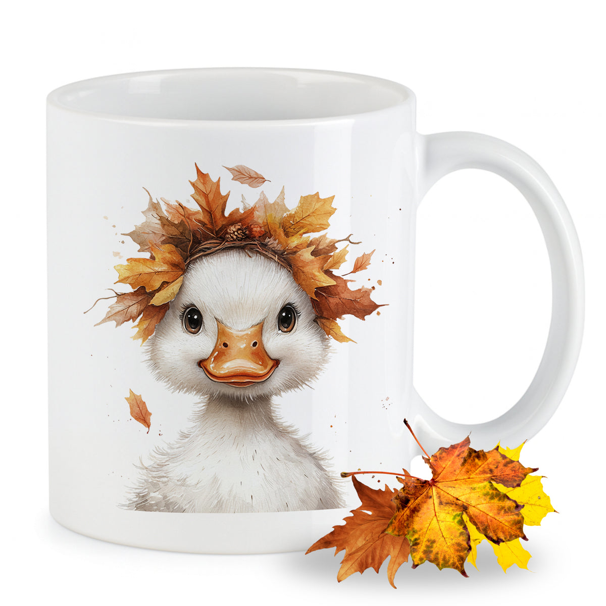 Tasse mit Entenkopf