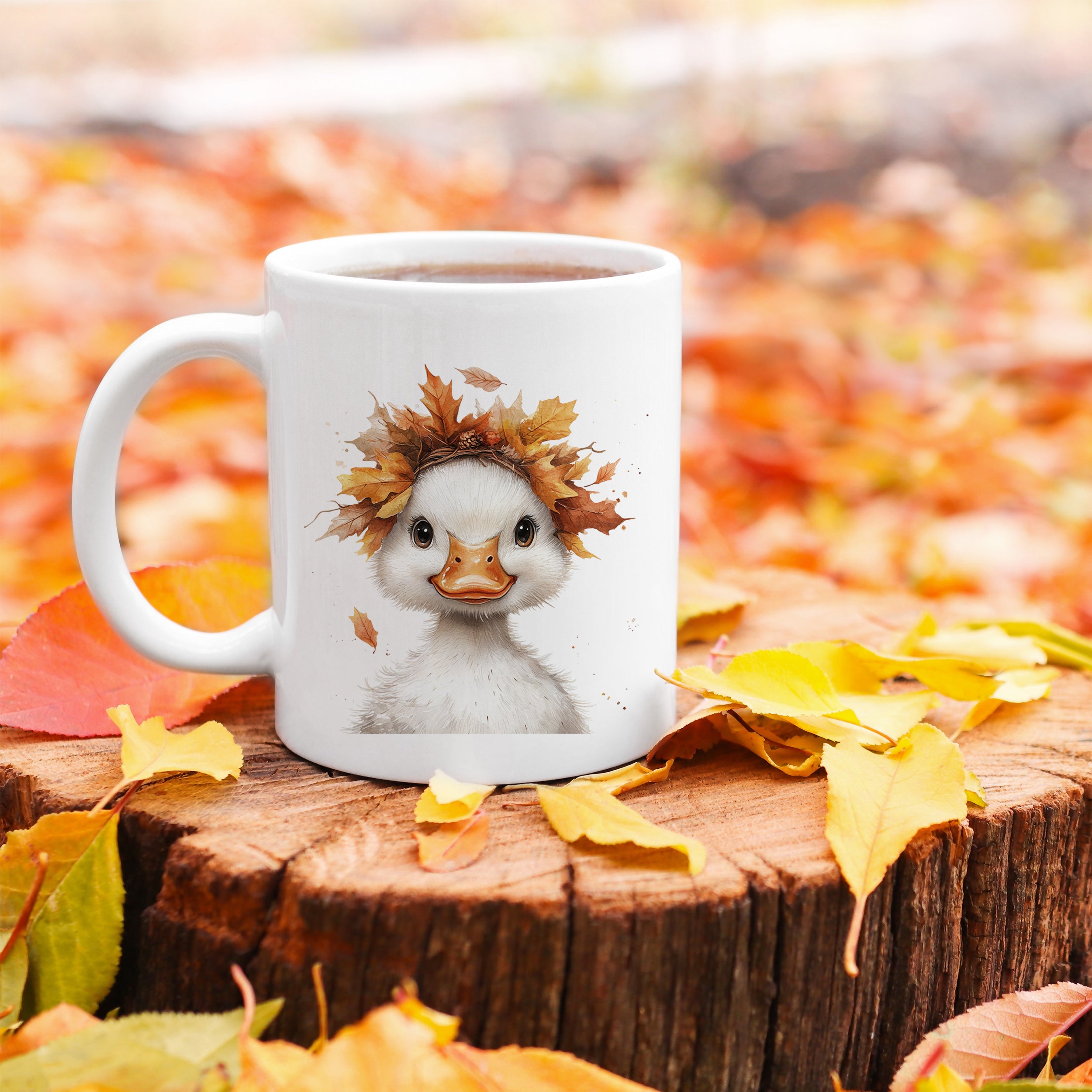 Tasse mit Entenkopf